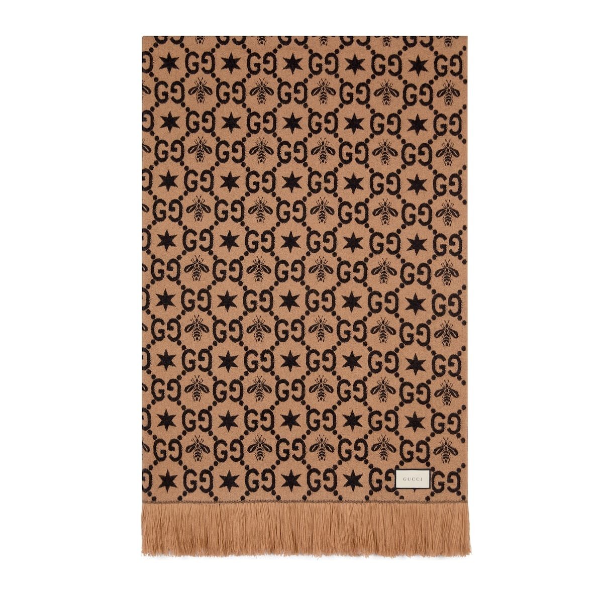 GUCCI GG pattern throw blanket