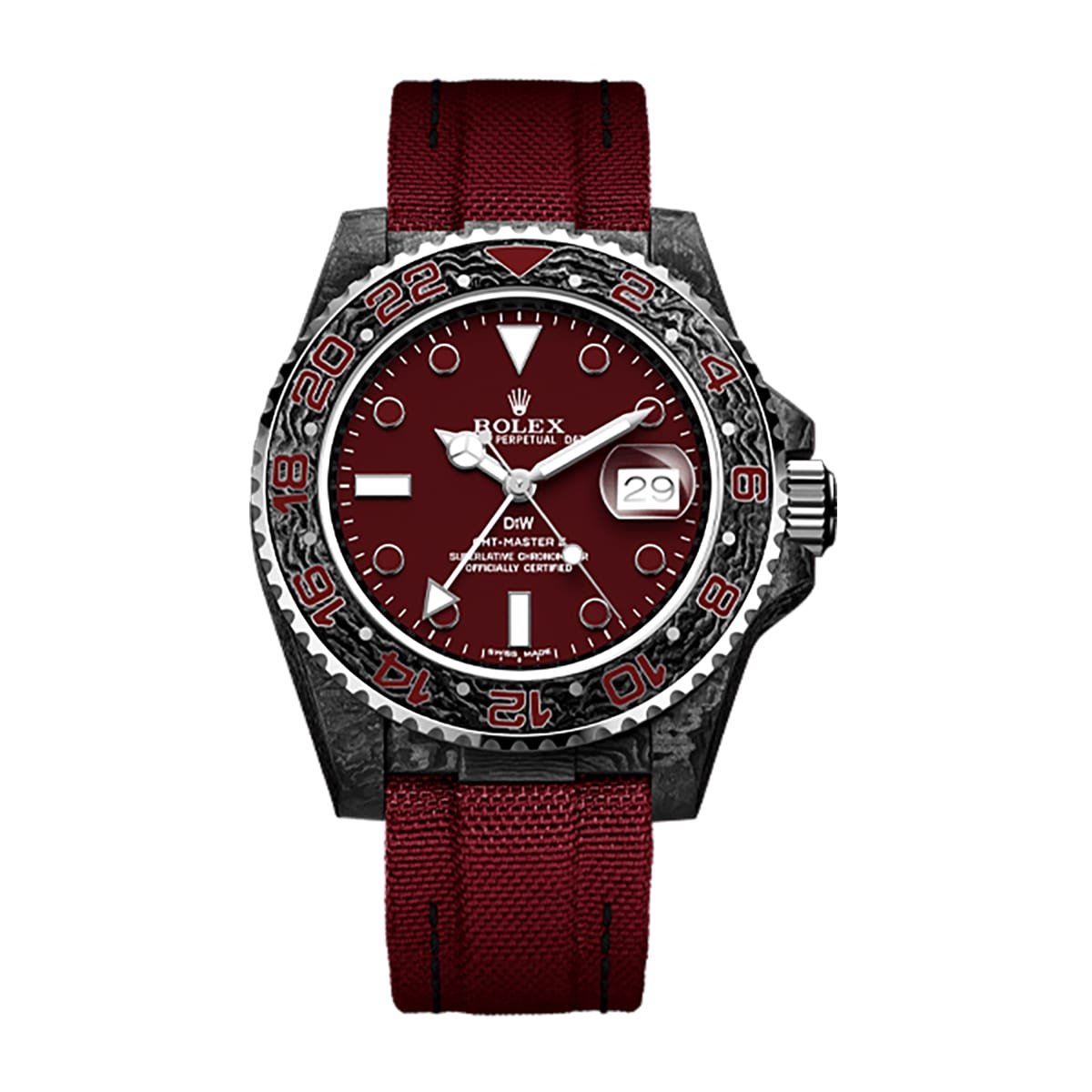 Rolex Watch GMT-Master II "Q" project Carbon