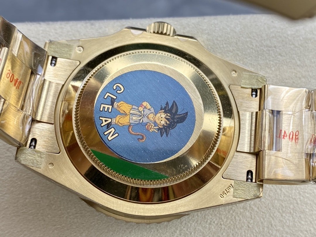 Super Clone Rolex Replica Watch Submariner Date Yellow Gold 41mm Black Dial 126618LN Clean