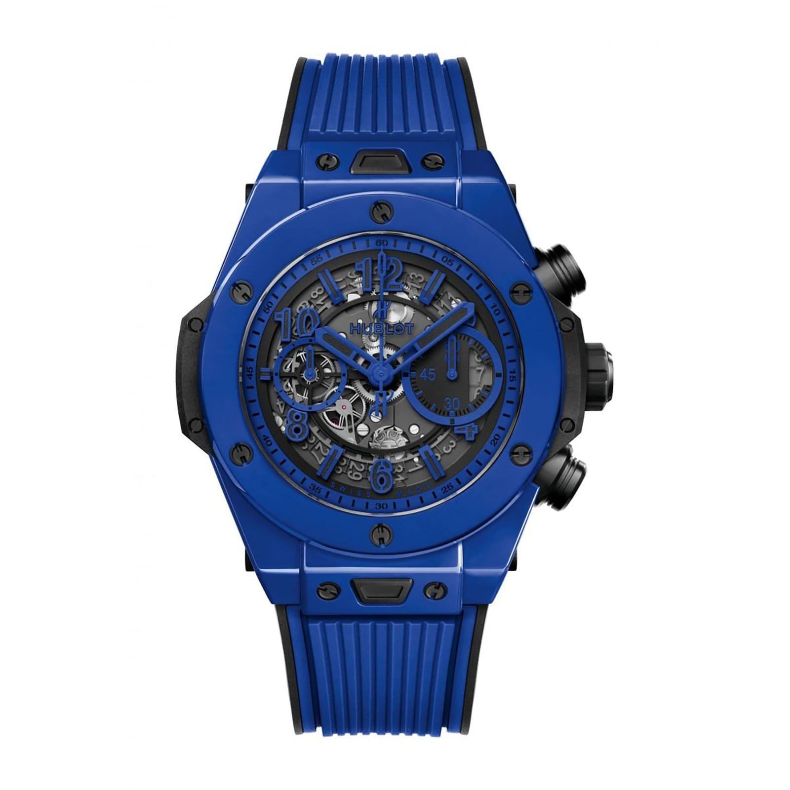 Hublot Replica Watch Big Bang Unico Blue Magic Ceramic 45mm