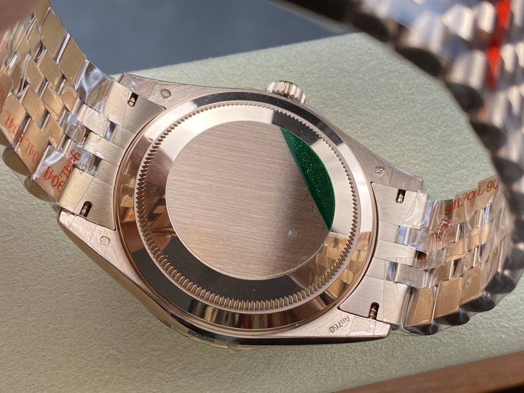 Fake Rolex Replica Watches For Sale Sky-Dweller Rose Gold Chocolate Index Dial Jubilee Bracelet m336935 Noob Factory