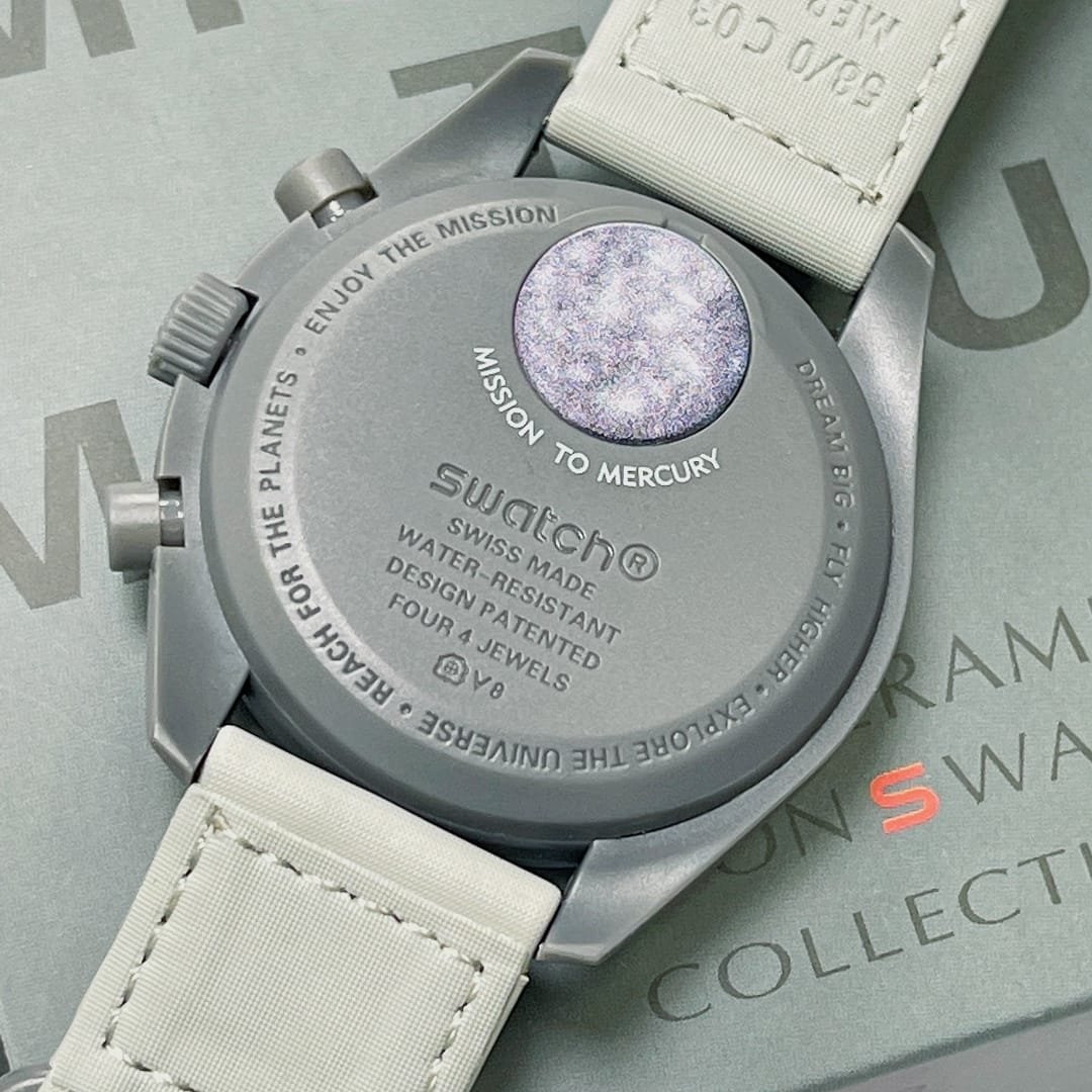 Omega X Swatch Speedmaster Bioceramic Moonswatch Mission To Mercury