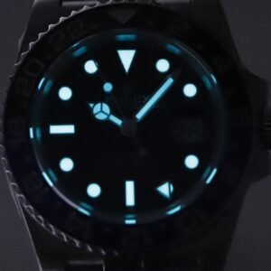 Fake Rolex Replica Watch GMT-Master II "Batgirl" Stainless Steel Black Dial Jubilee Bracelet 126710BLNR CLEAN PLUS