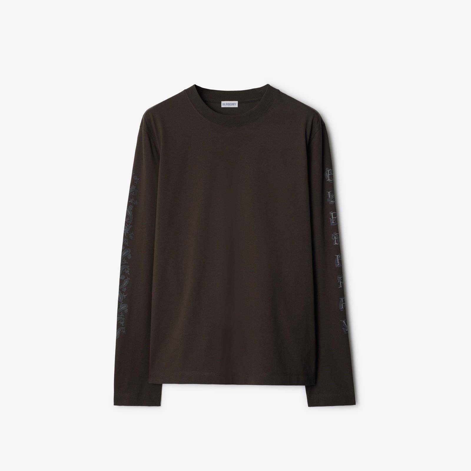 Burberry Paisley Logo Cotton Top