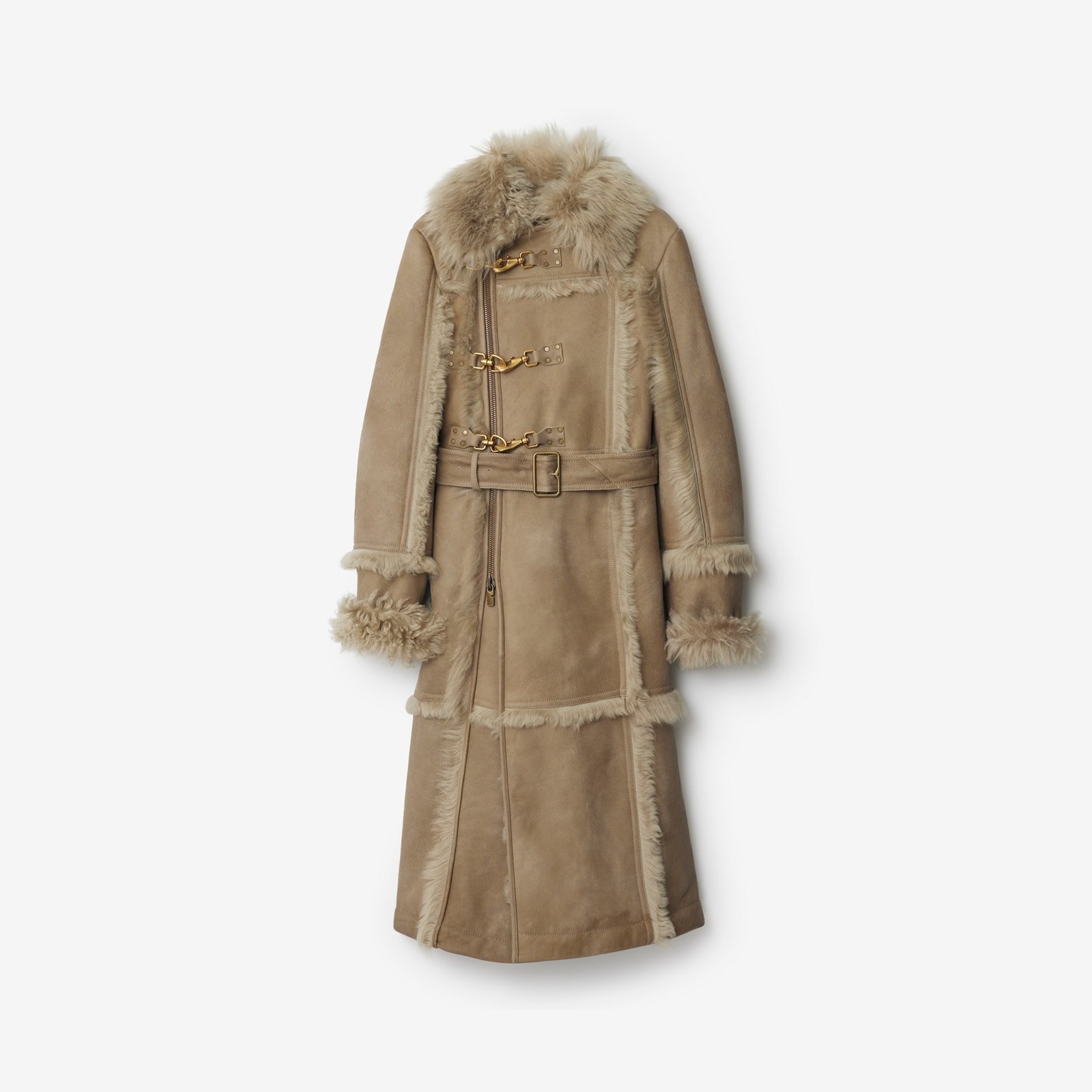 Burberry Shearling Coat