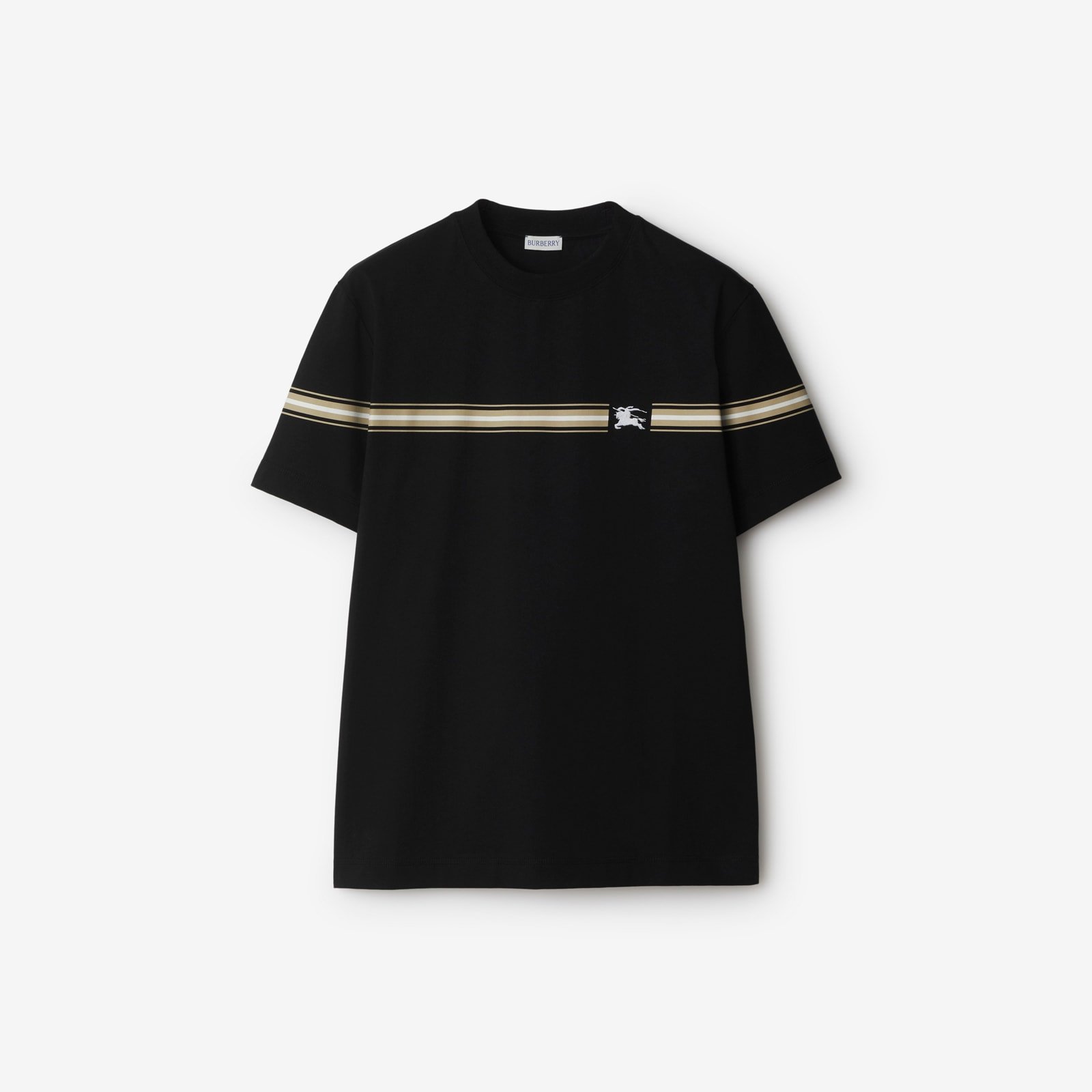 Burberry Striped Cotton T-shirt