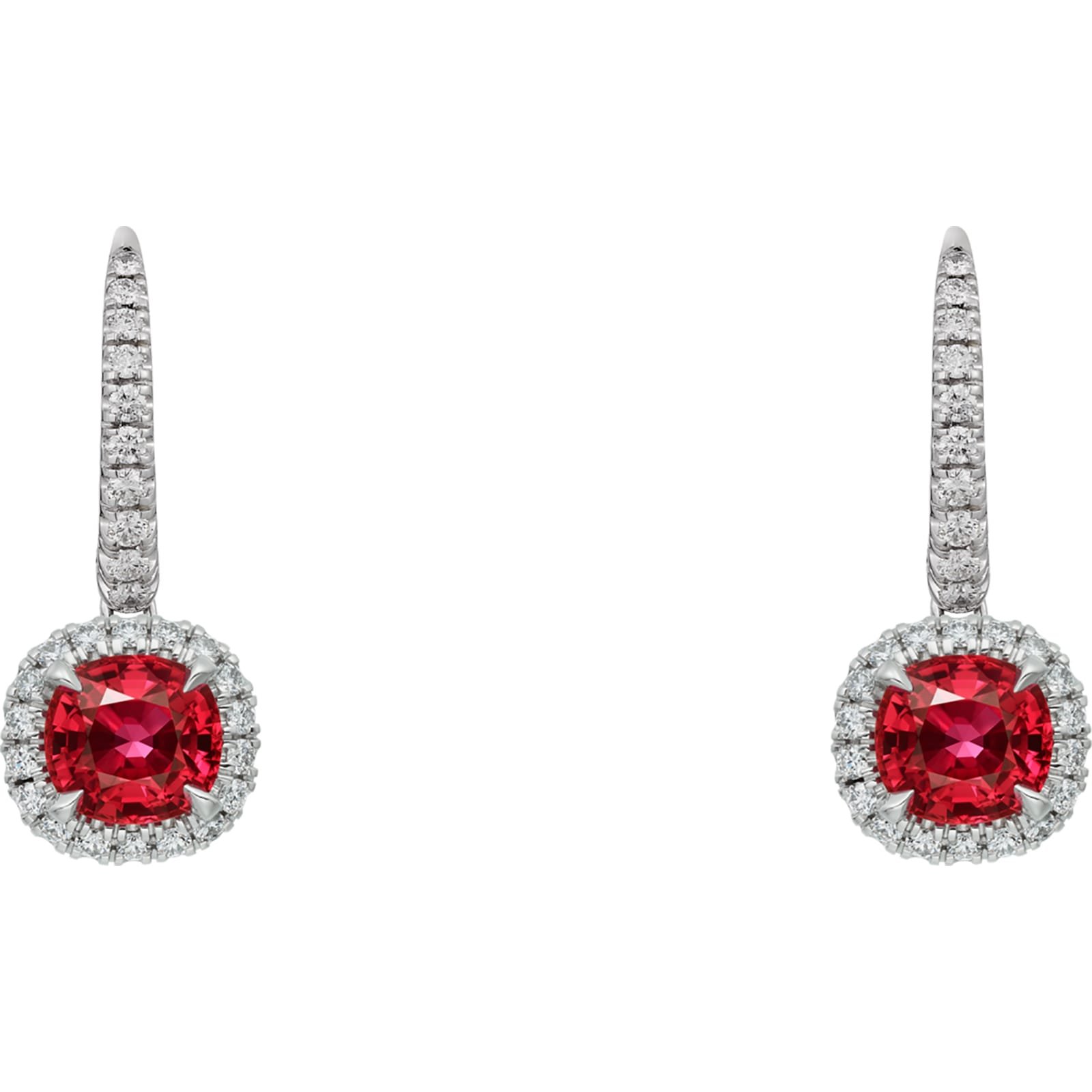 Cartier Destinee earrings with coloured stone