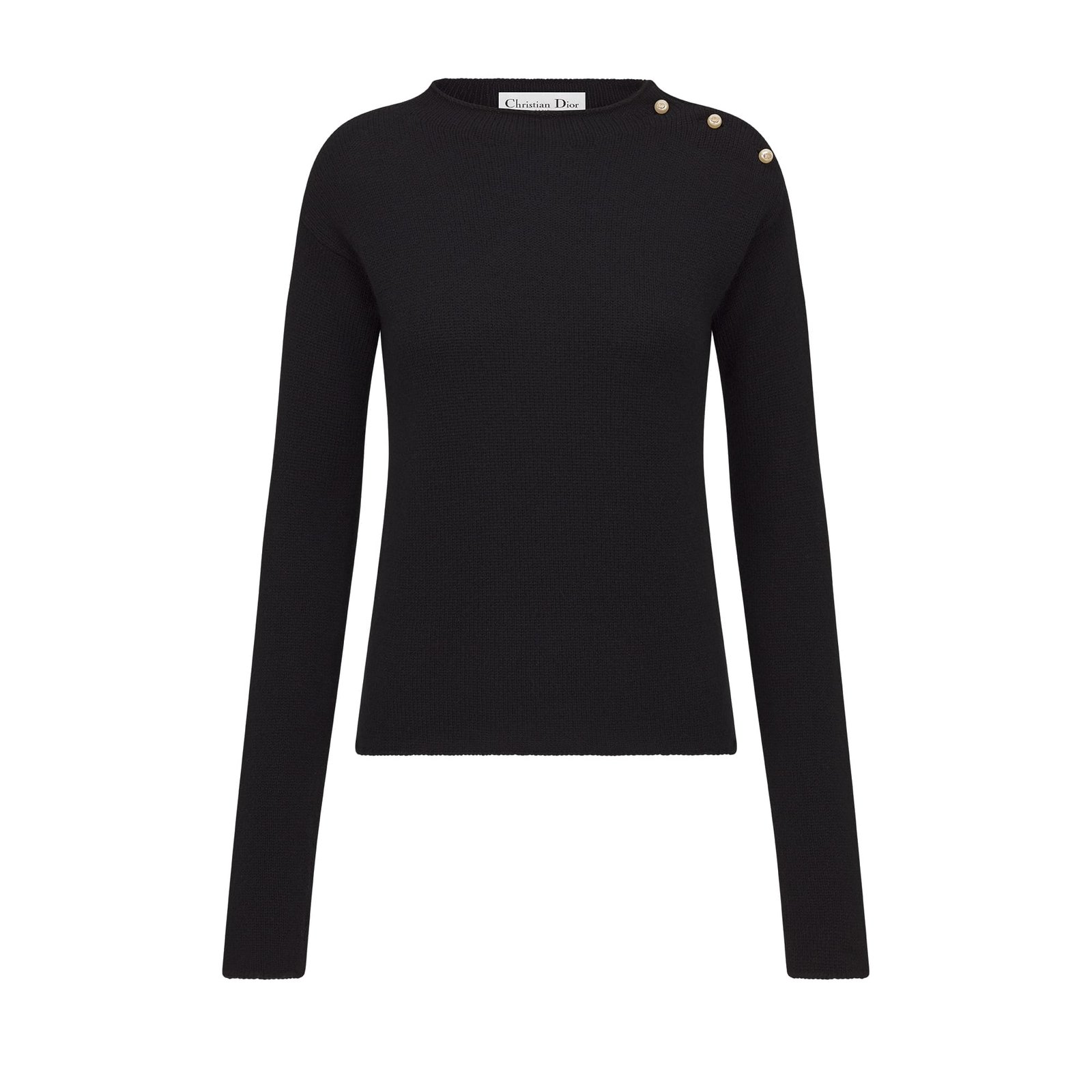Dior Sweater Black Cashmere Knit