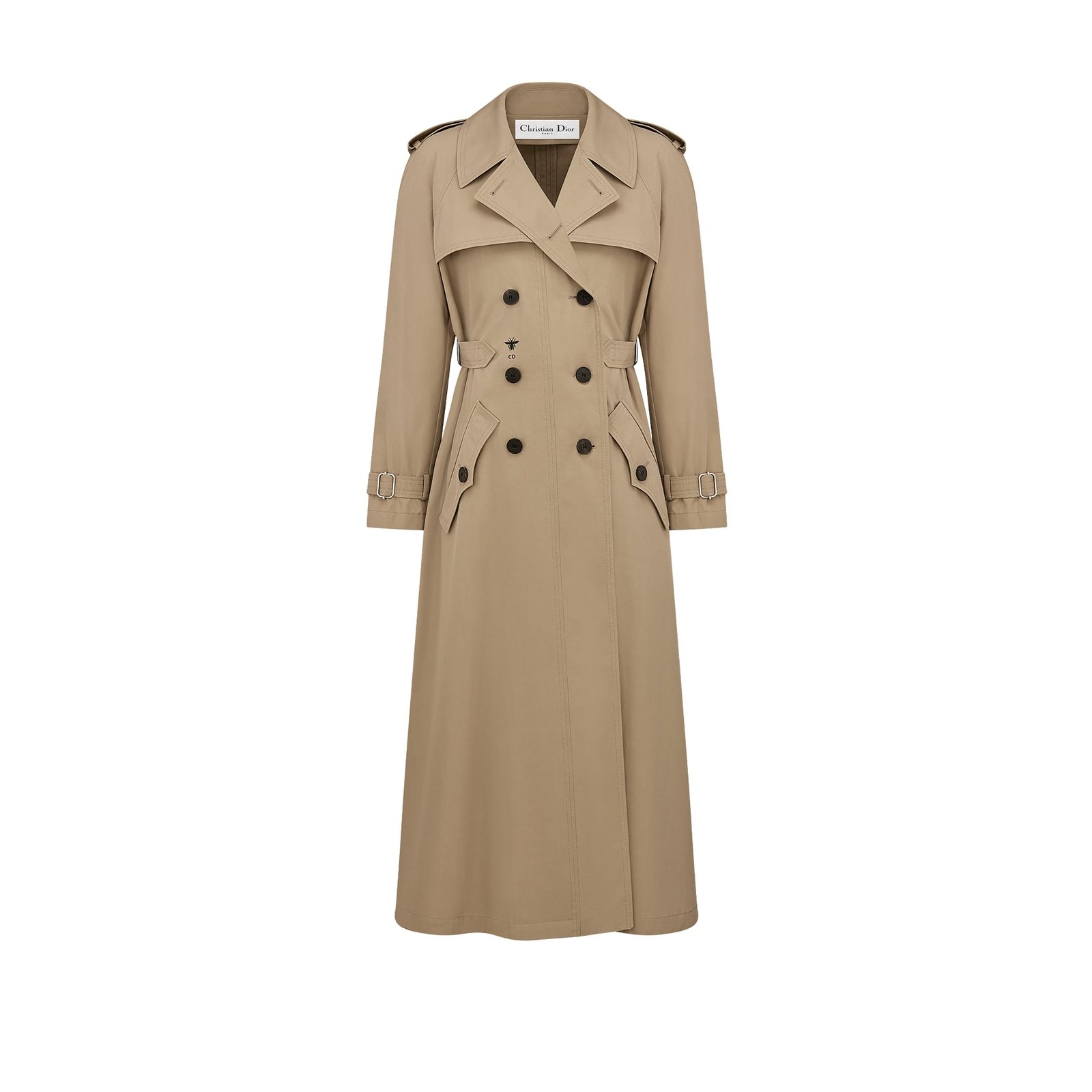 Dior Trench Coat Beige Cotton