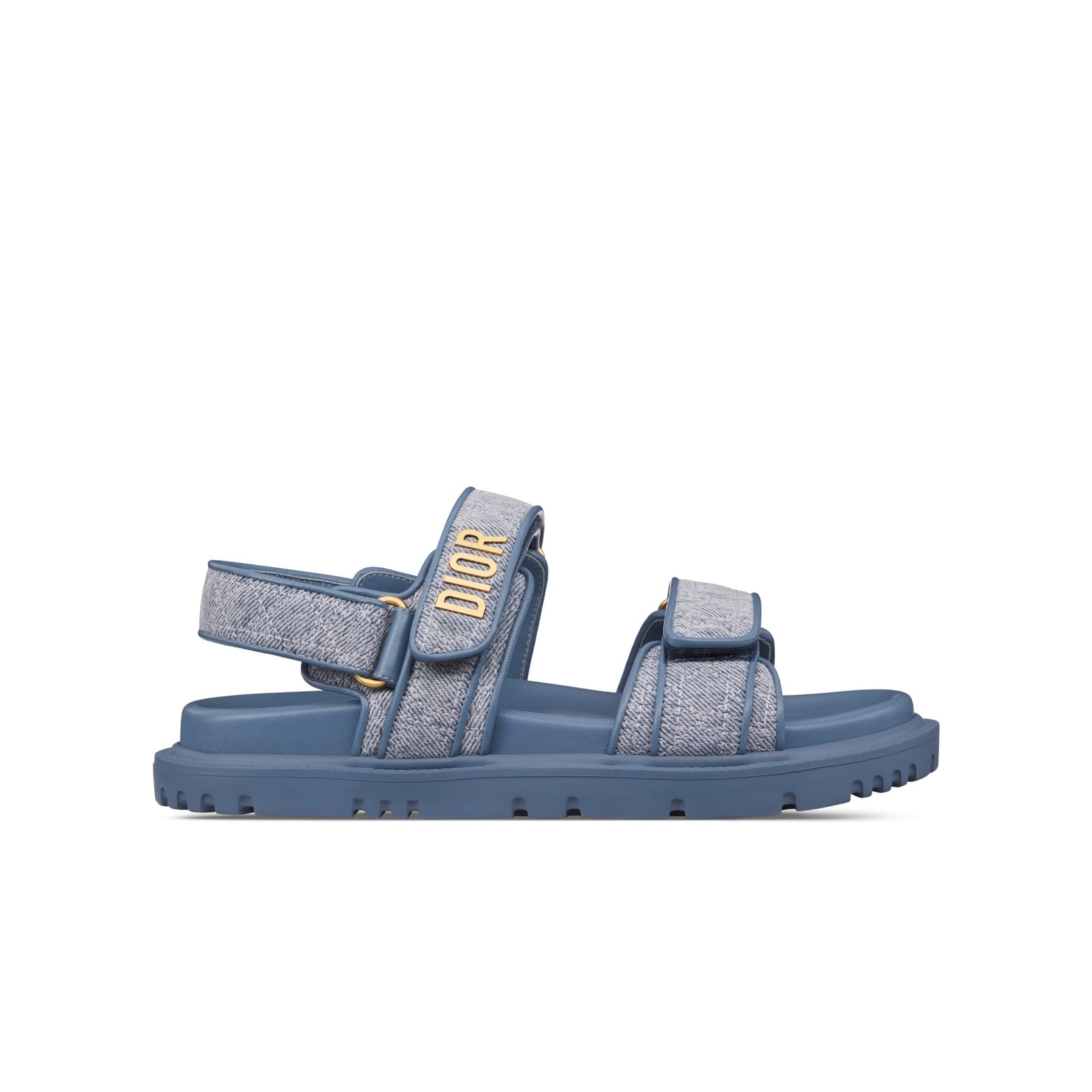 Dioract Sandal Blue Cannage Denim