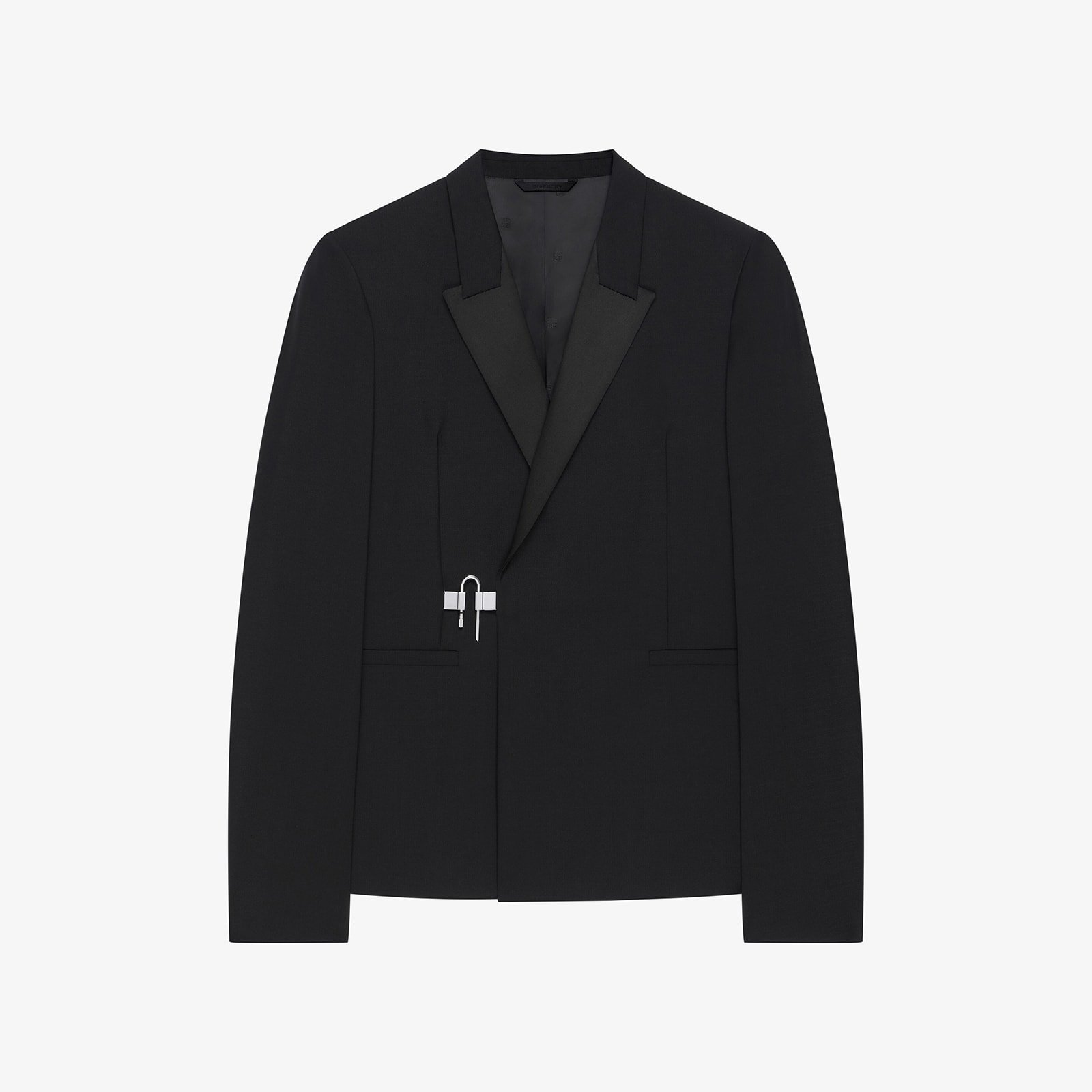 Givenchy Men's Slim-Fit Jacket In Wool With U-Lock Closing