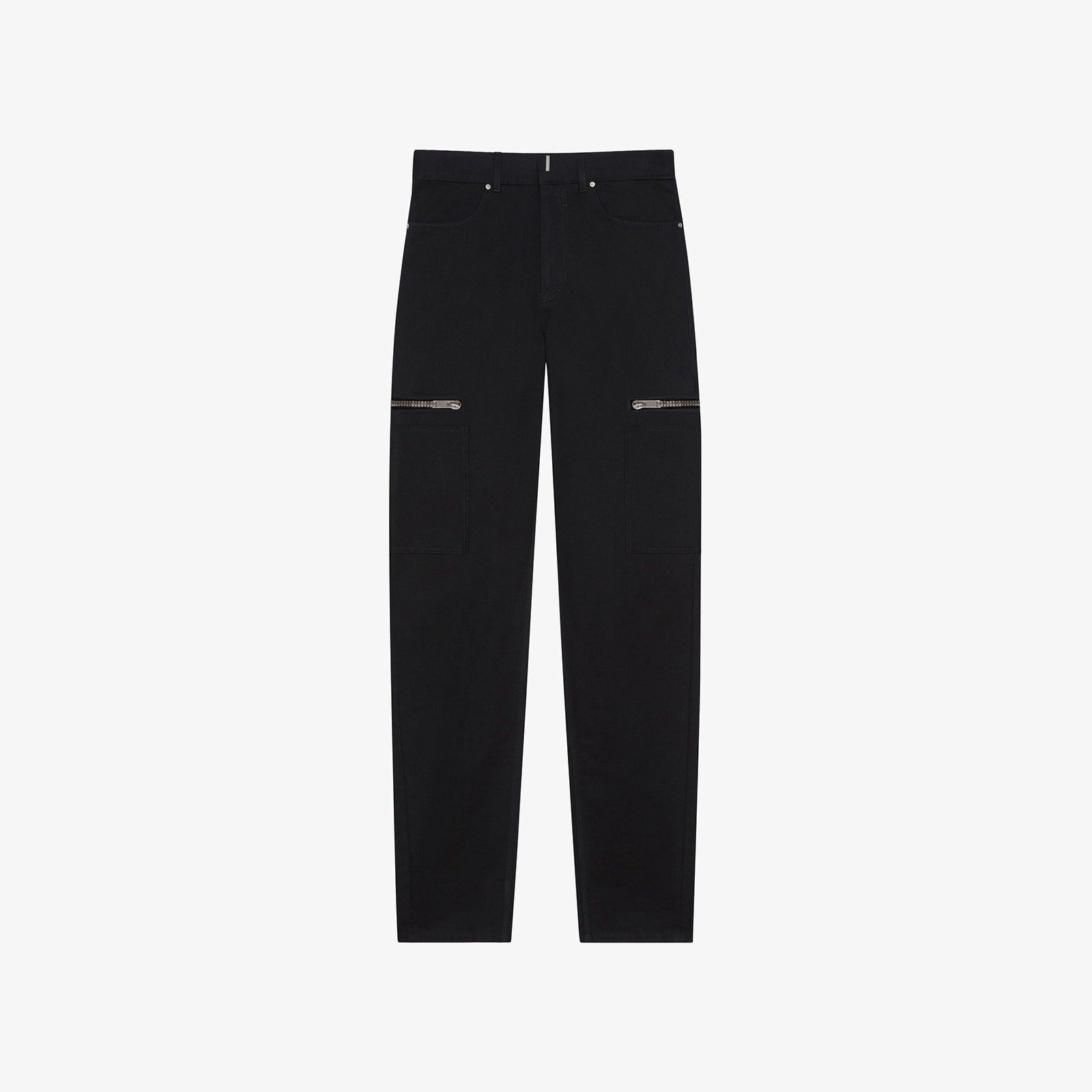 Givenchy Men's Loose Fit Cargo Pants In Denim