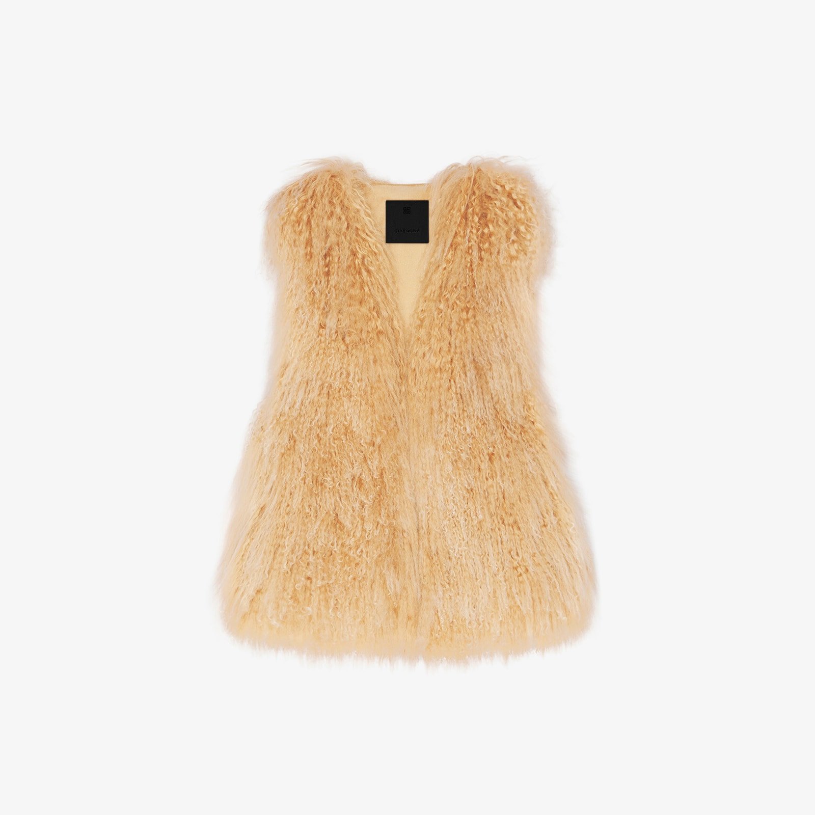 Givenchy Women's Sleeveless Jacket In Fur