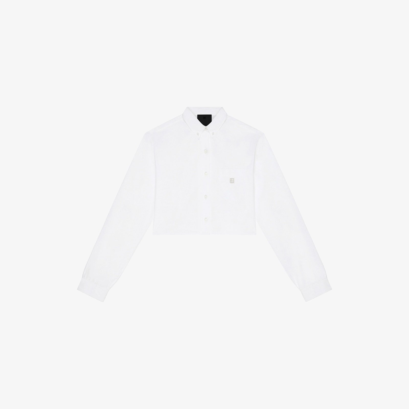 Givenchy Women's Cropped Shirt In Poplin