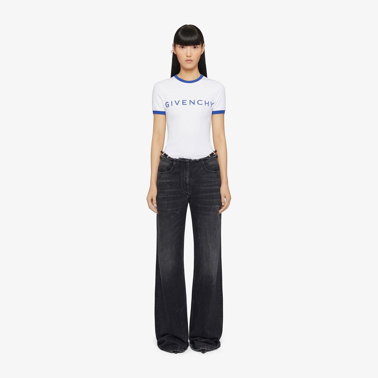 Givenchy Women's Archetype Slim Fit T-Shirt In Cotton