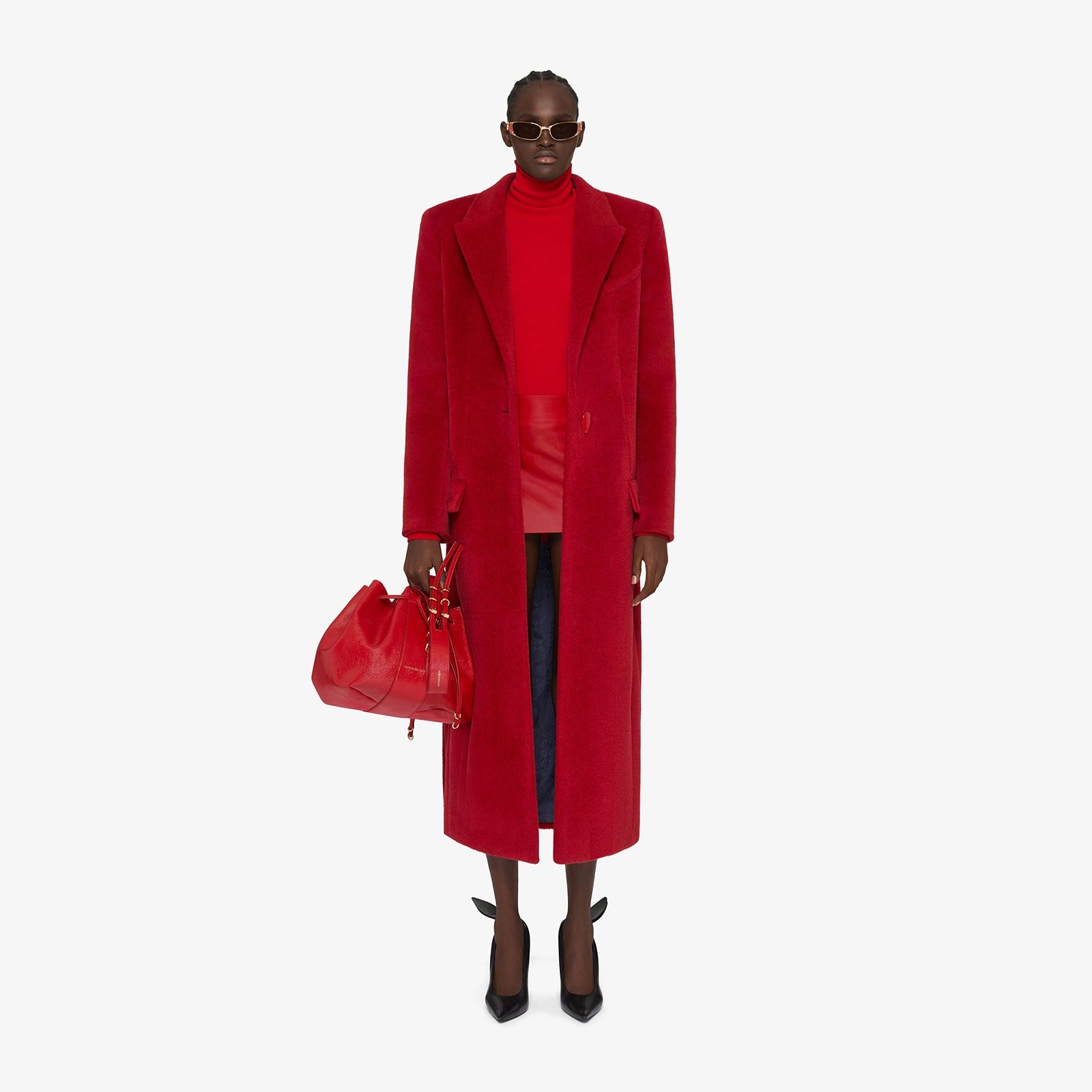 Givenchy Women's Coat In Alpaca Wool