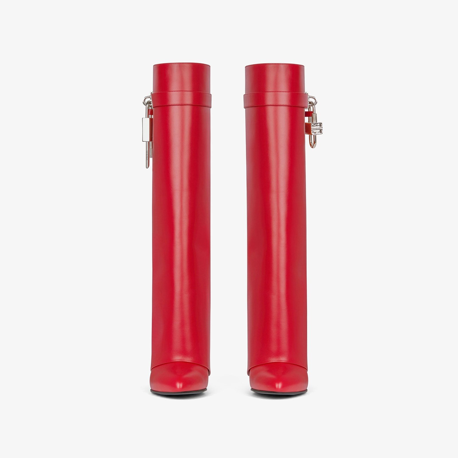 Givenchy Shark Lock Boots Wide Fit In Leather