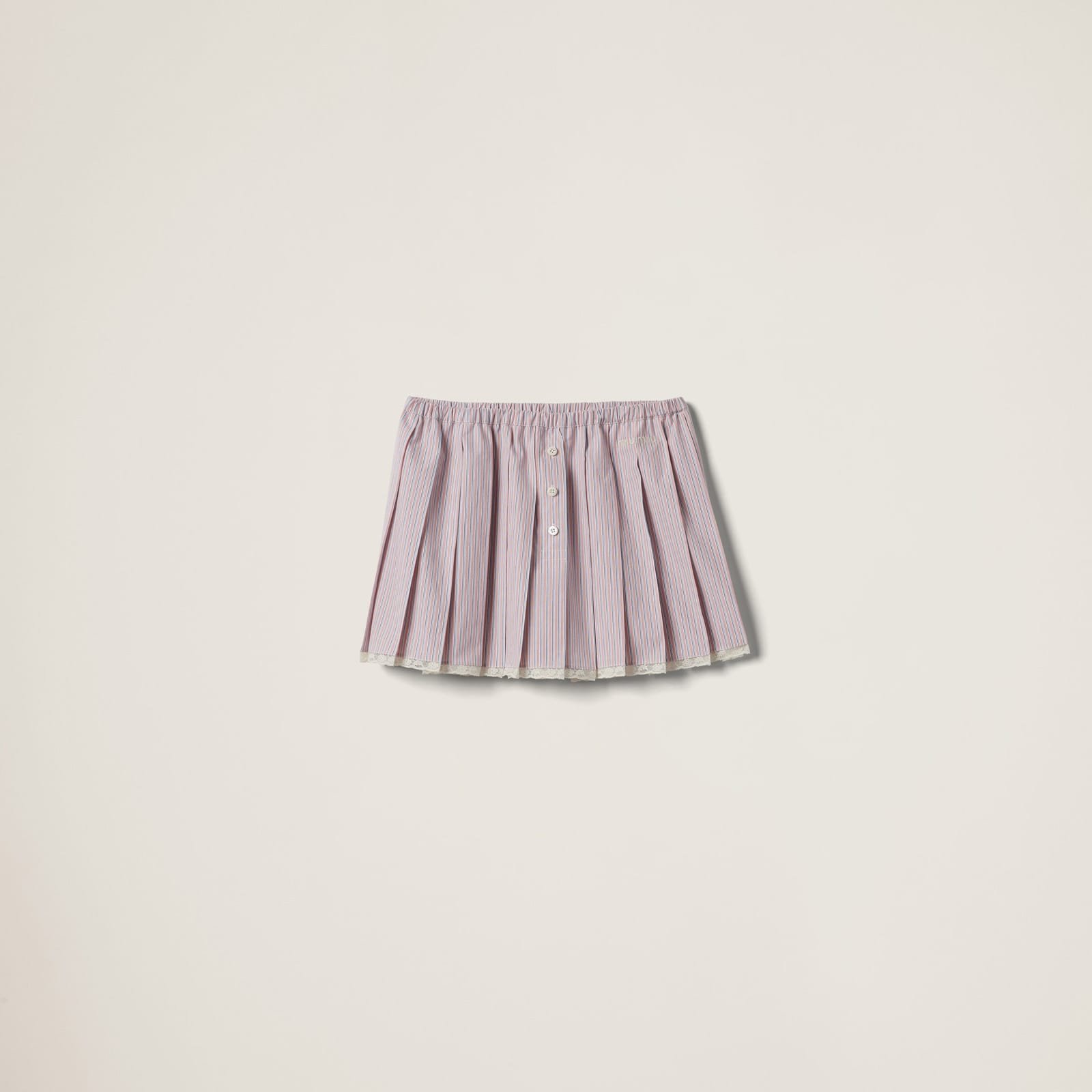 Miu Miu Cotton Miniskirt