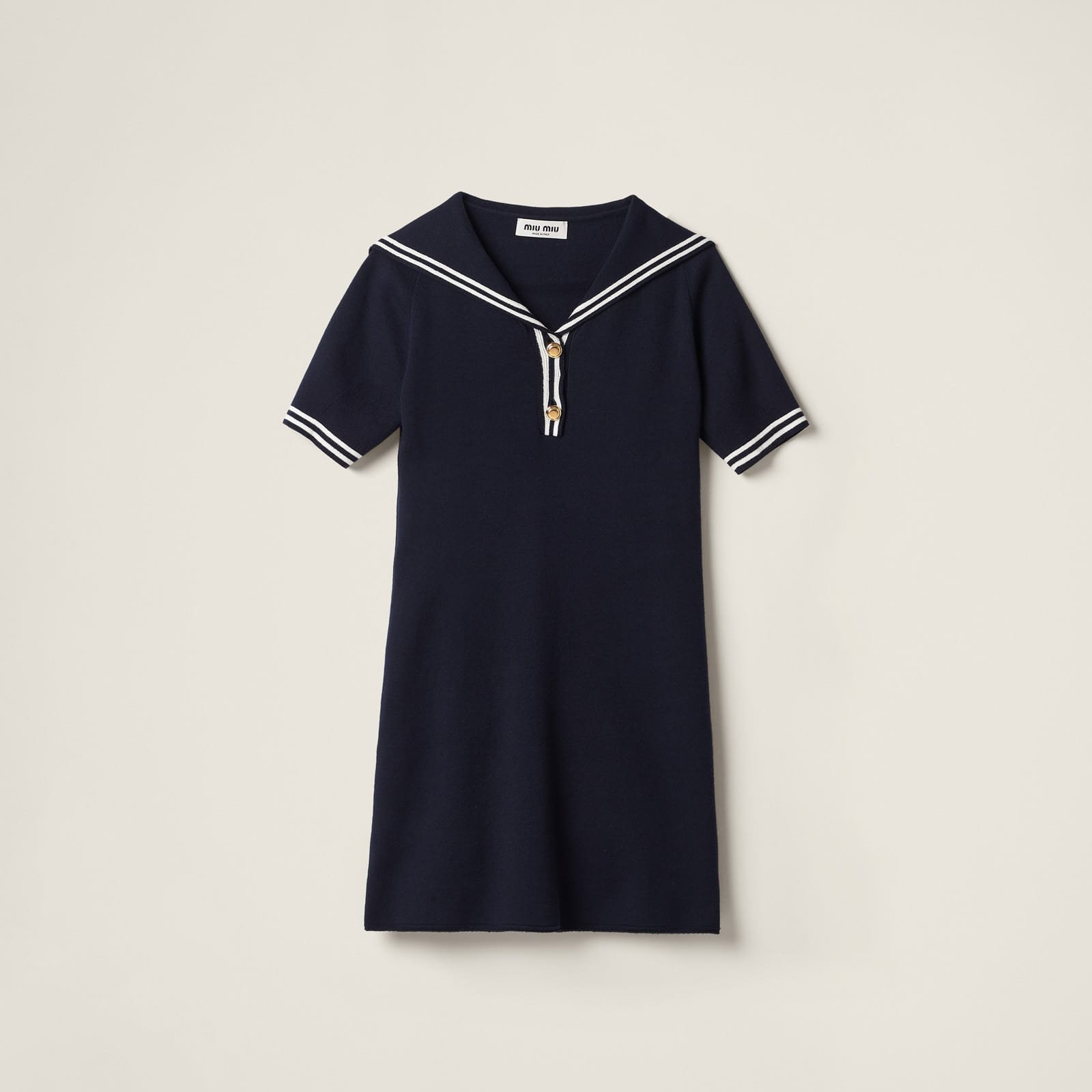 Miu Miu Cotton Mini-Dress