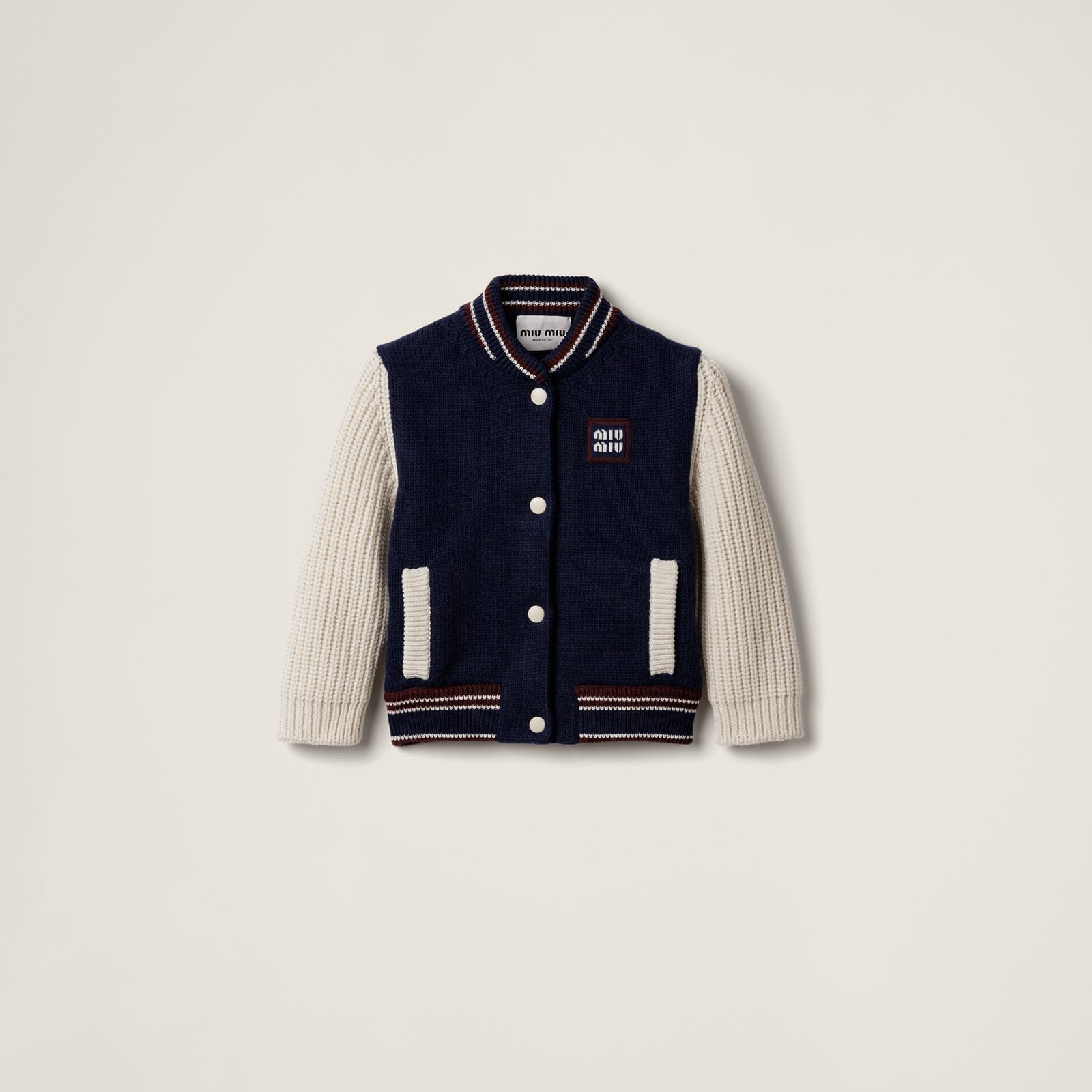 Miu Miu Wool And Cashmere Cardigan