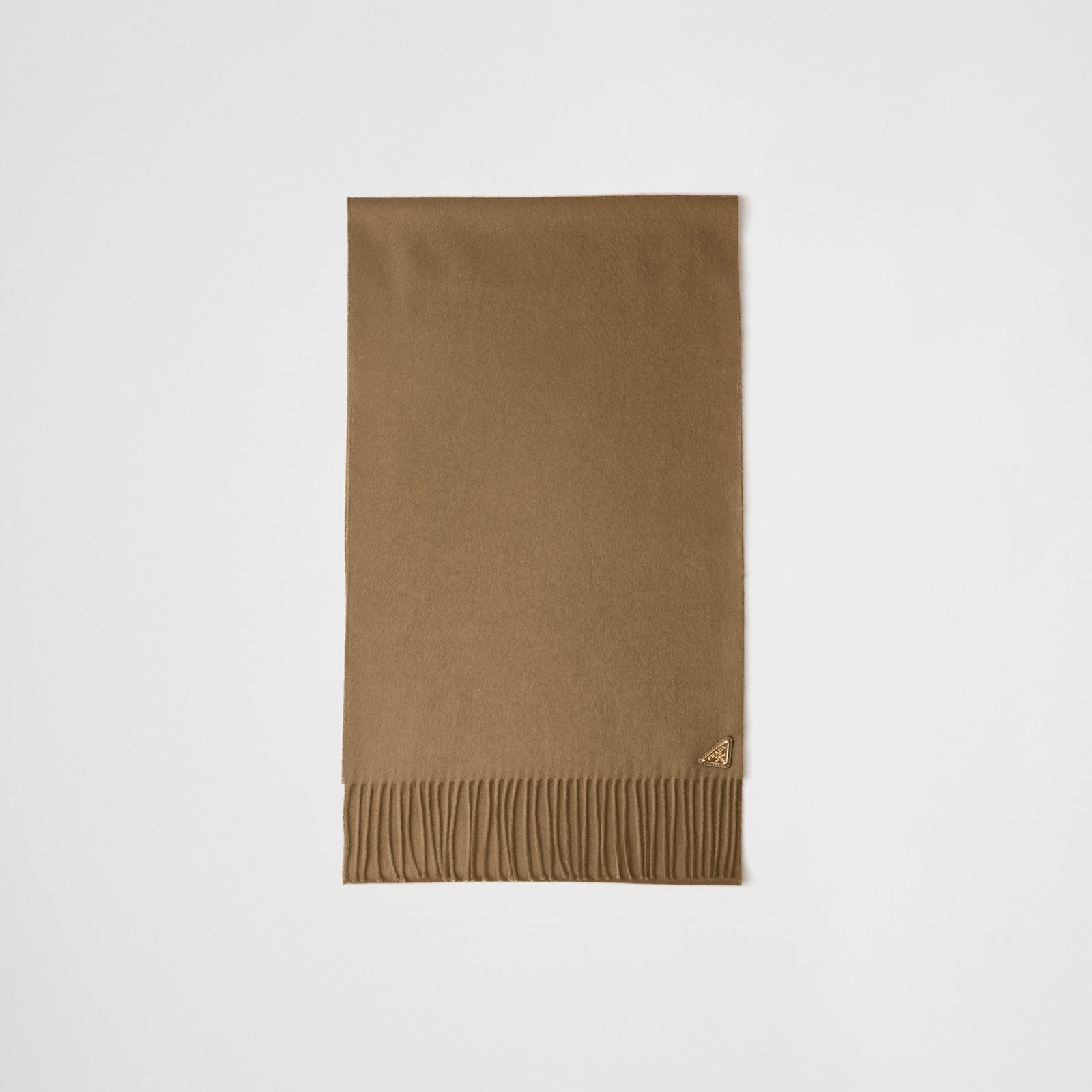 Prada Silk And Cashmere Scarf