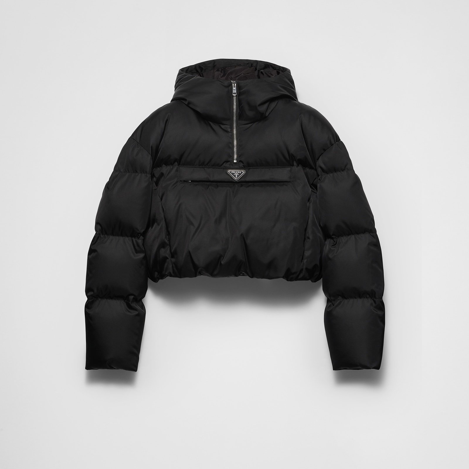 Prada Re-Nylon Cropped Down Jacket