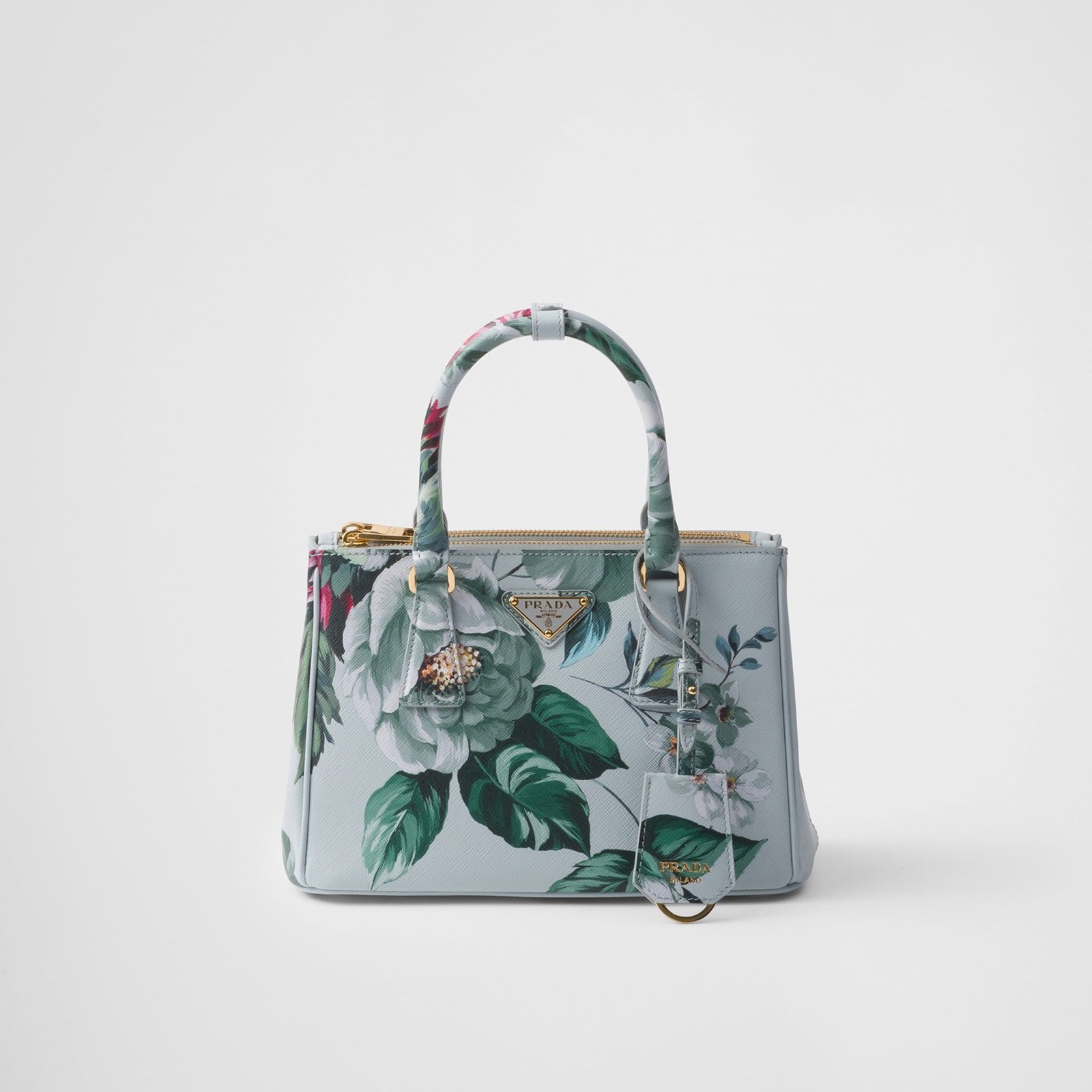 Replica Designer Bag Prada Galleria Printed Saffiano Leather Bag