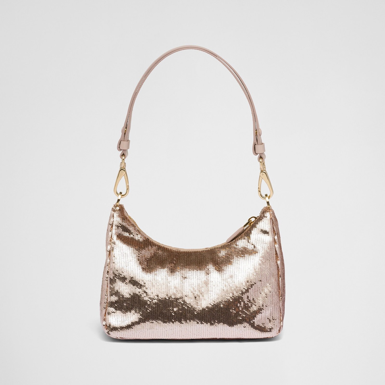 Replica Designer Bag Prada Re-Edition Re-Nylon And Sequin Mini-Bag - Image 4