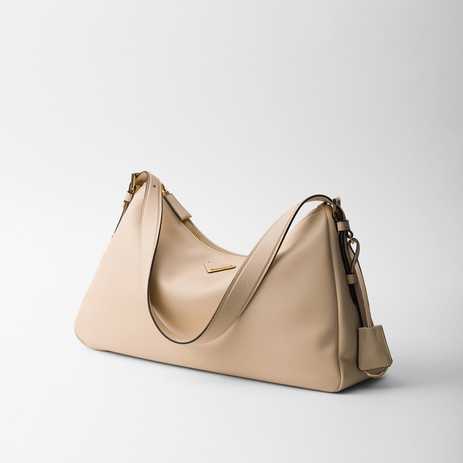 Replica Designer Bag Prada Aimee Large Leather Shoulder Bag - Image 3