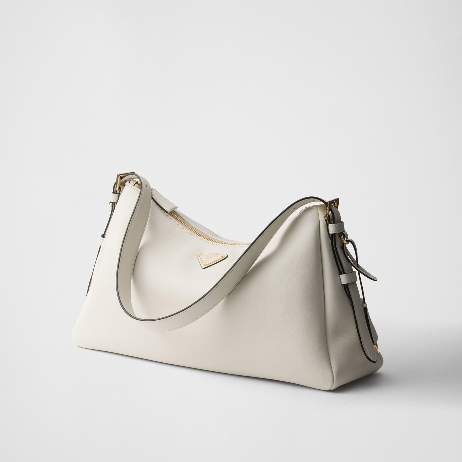 Replica Designer Bag Prada Aimee Large Leather Shoulder Bag - Image 3