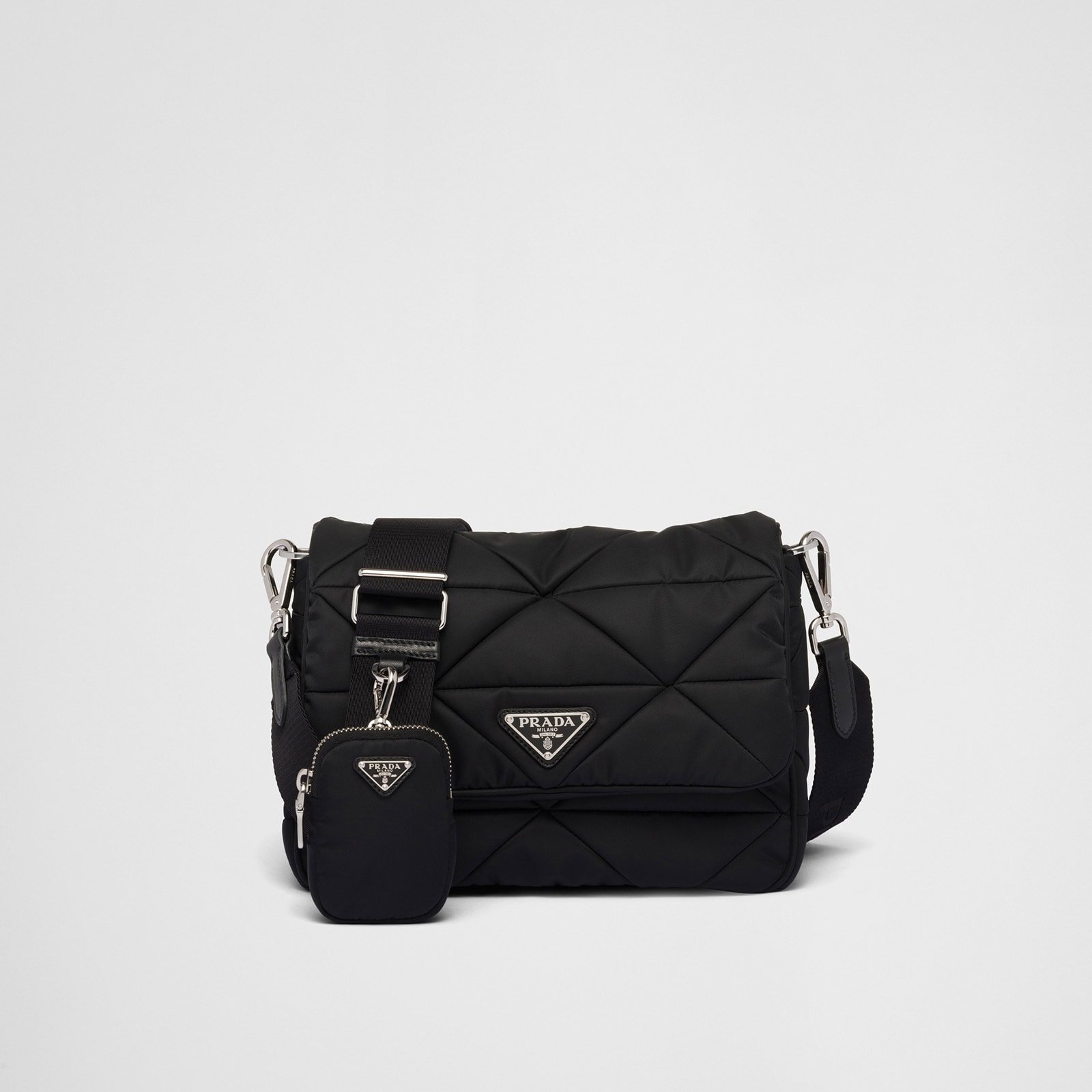 Replica Designer Bag Prada Padded Re-Nylon Shoulder Bag