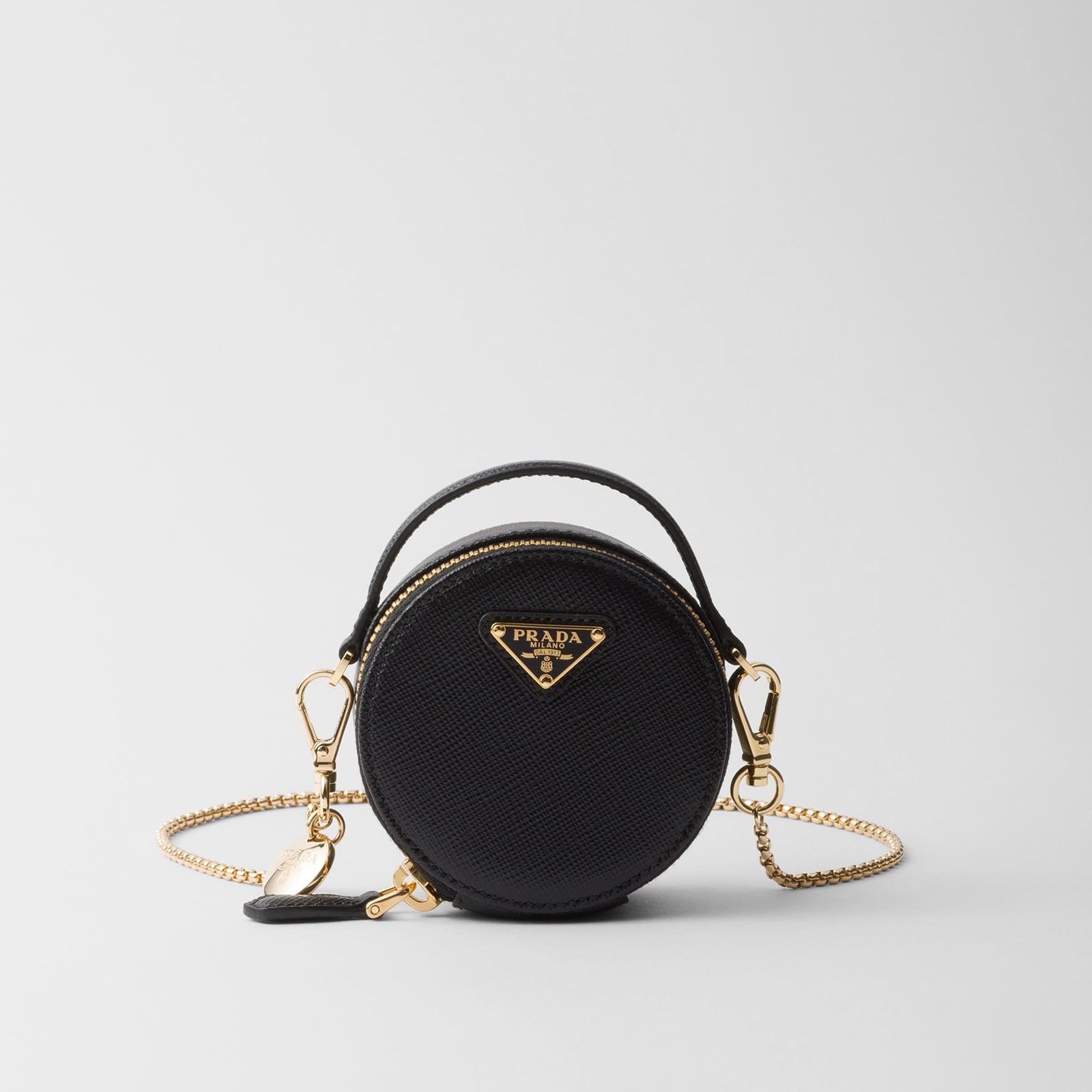 Replica Designer Bag Prada Saffiano Leather Mini-Pouch