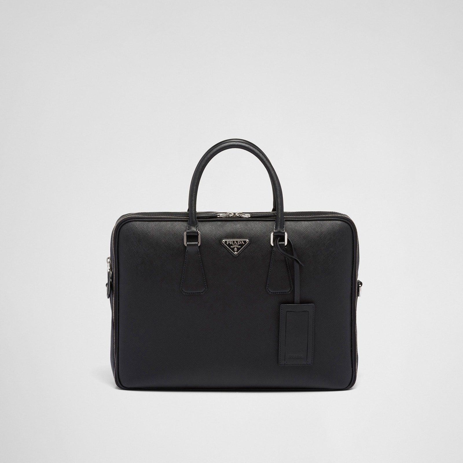 Replica Designer Bag Prada Saffiano Leather Briefcase