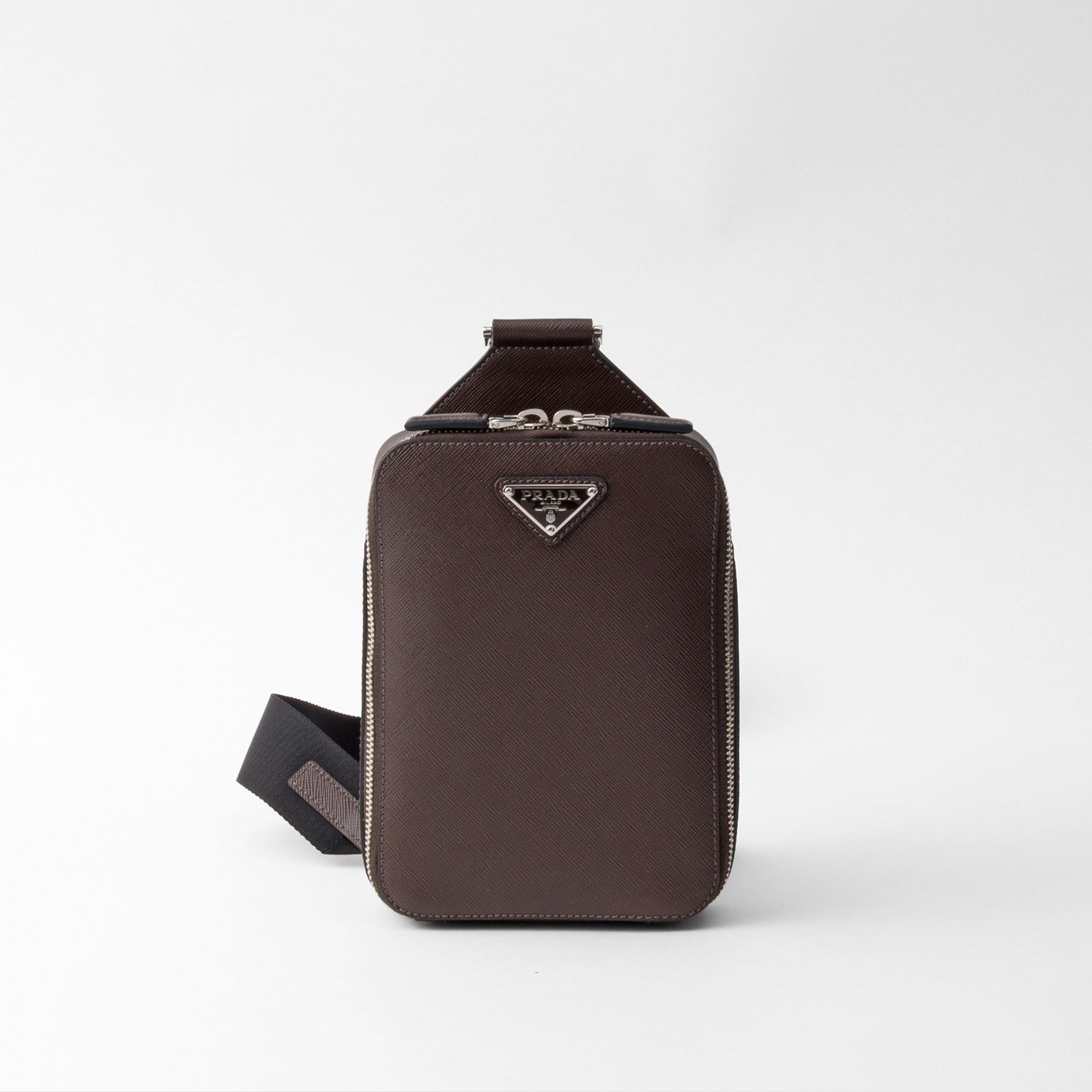 Replica Designer Bag Prada Brique Saffiano Leather Bag