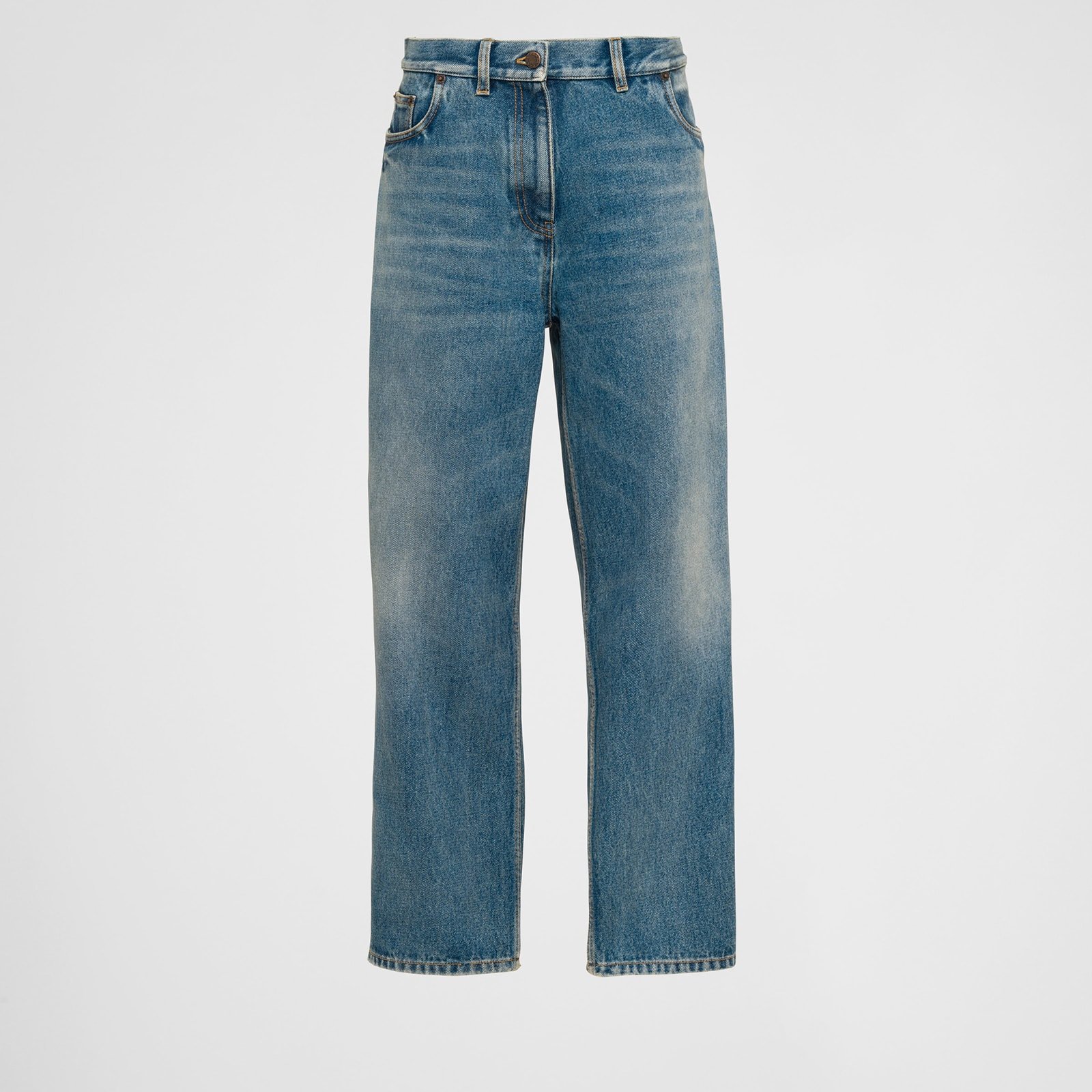 Prada Five-Pocket Denim Jeans