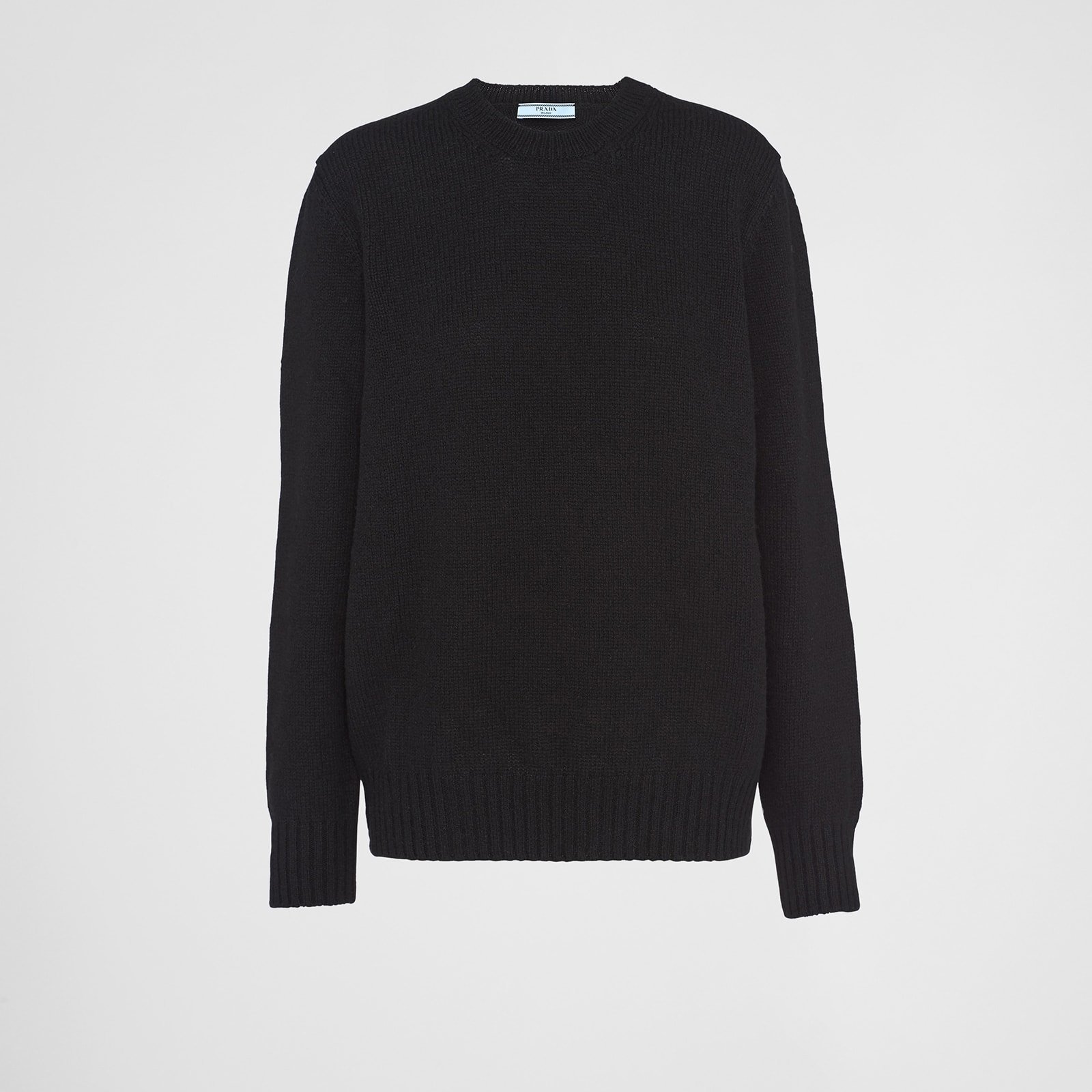 Prada Wool And Cashmere Crew-Neck Sweater