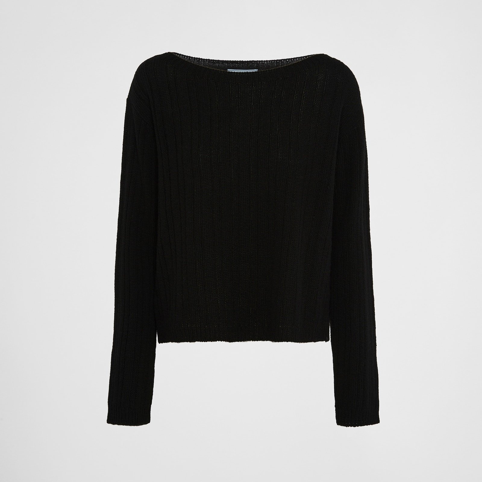 Prada Wool And Cashmere Boat-Neck Sweater