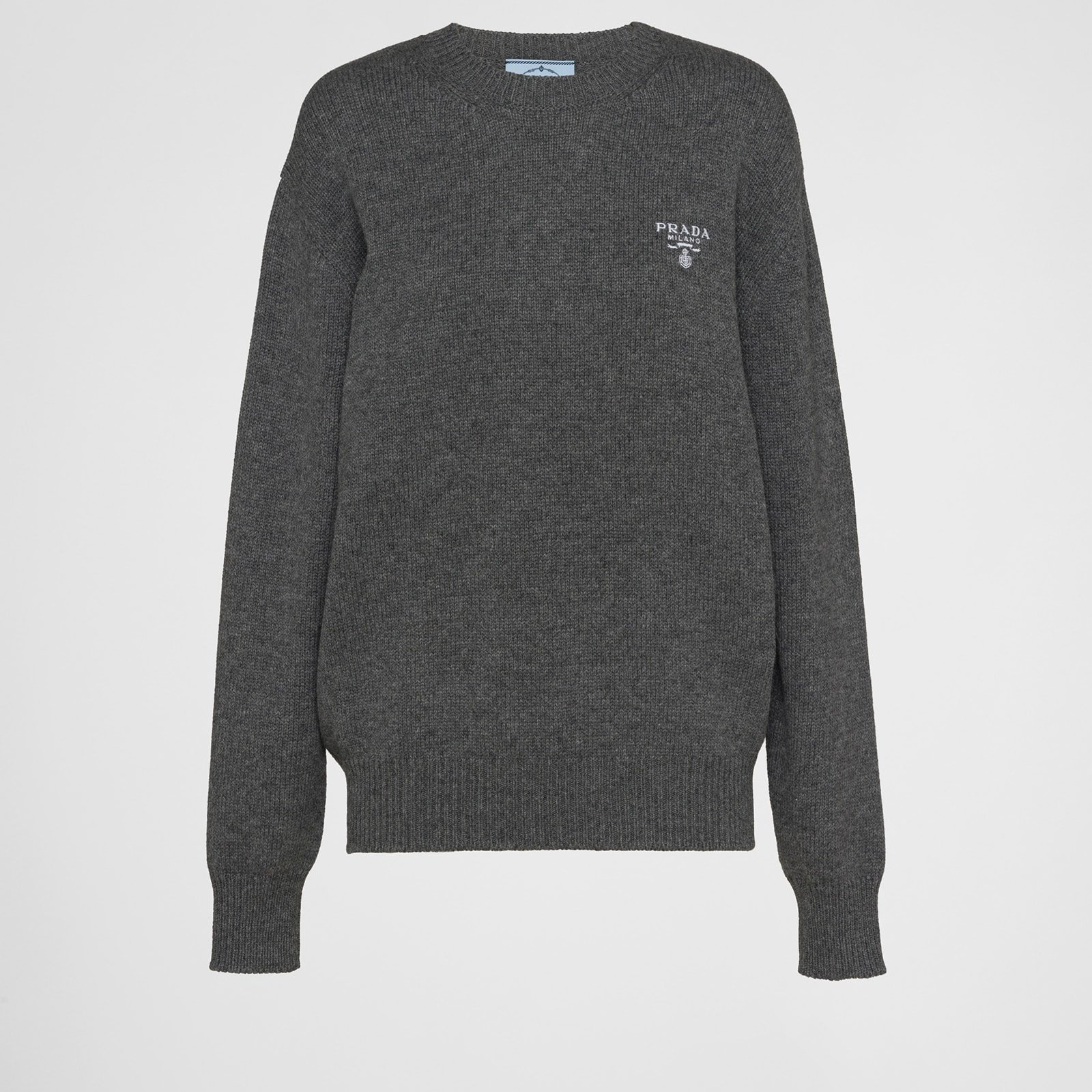 Prada Cashmere Crew-Neck Sweater