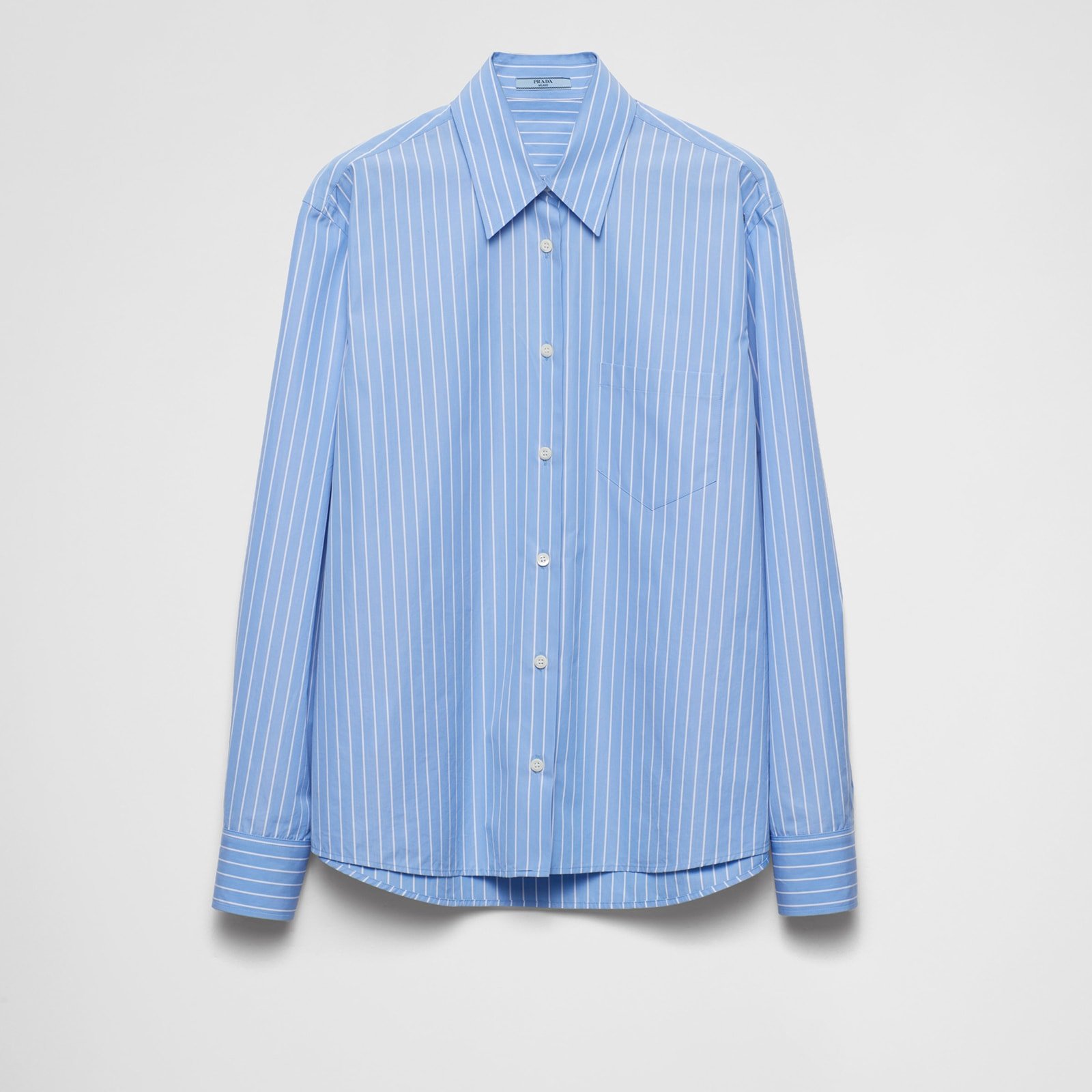 Prada Striped Poplin Shirt