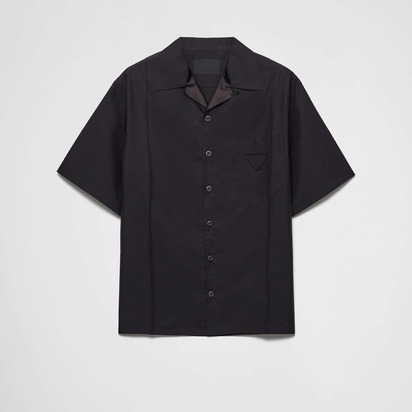 Prada Technical Cotton Short-Sleeved Shirt