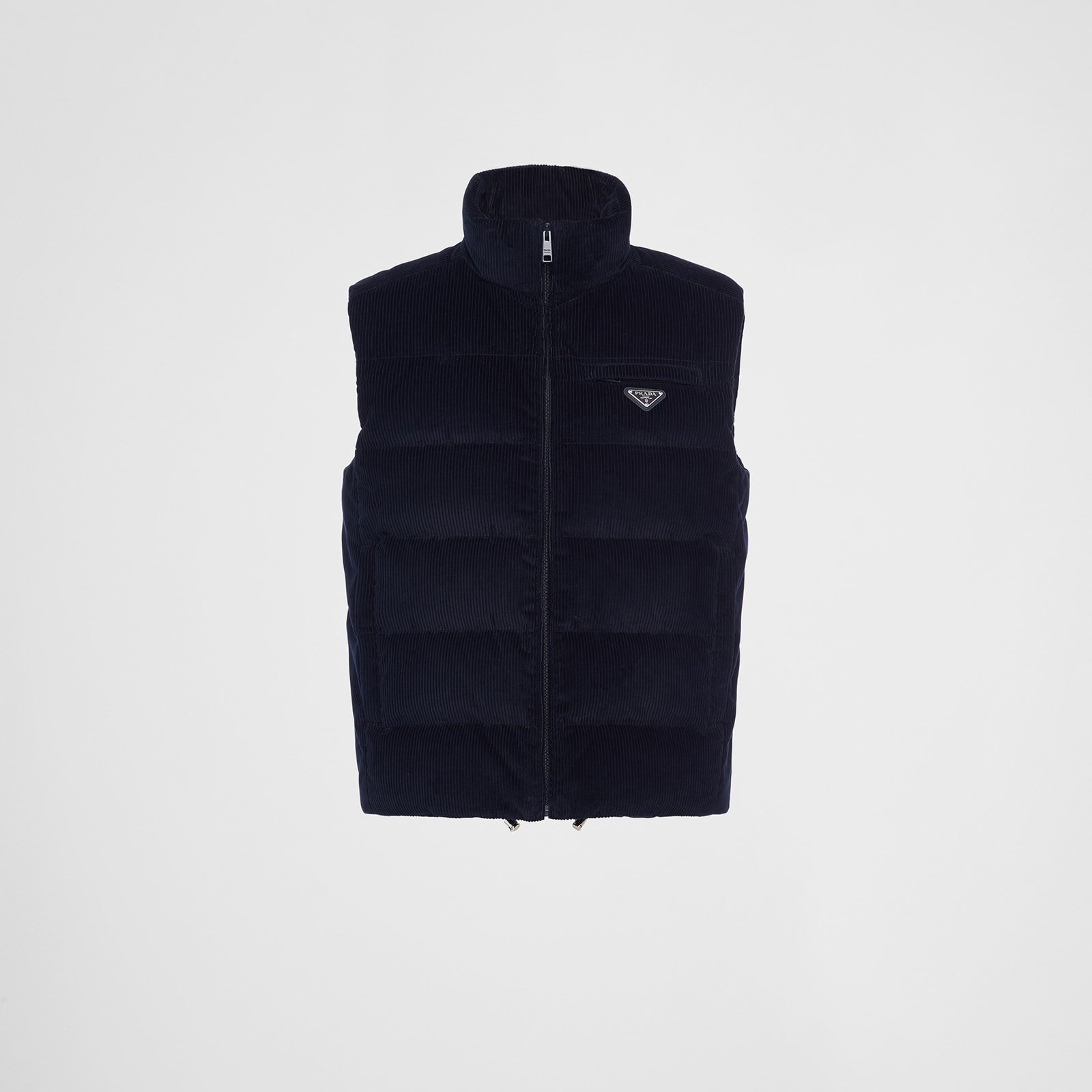 Prada Corduroy Down Vest