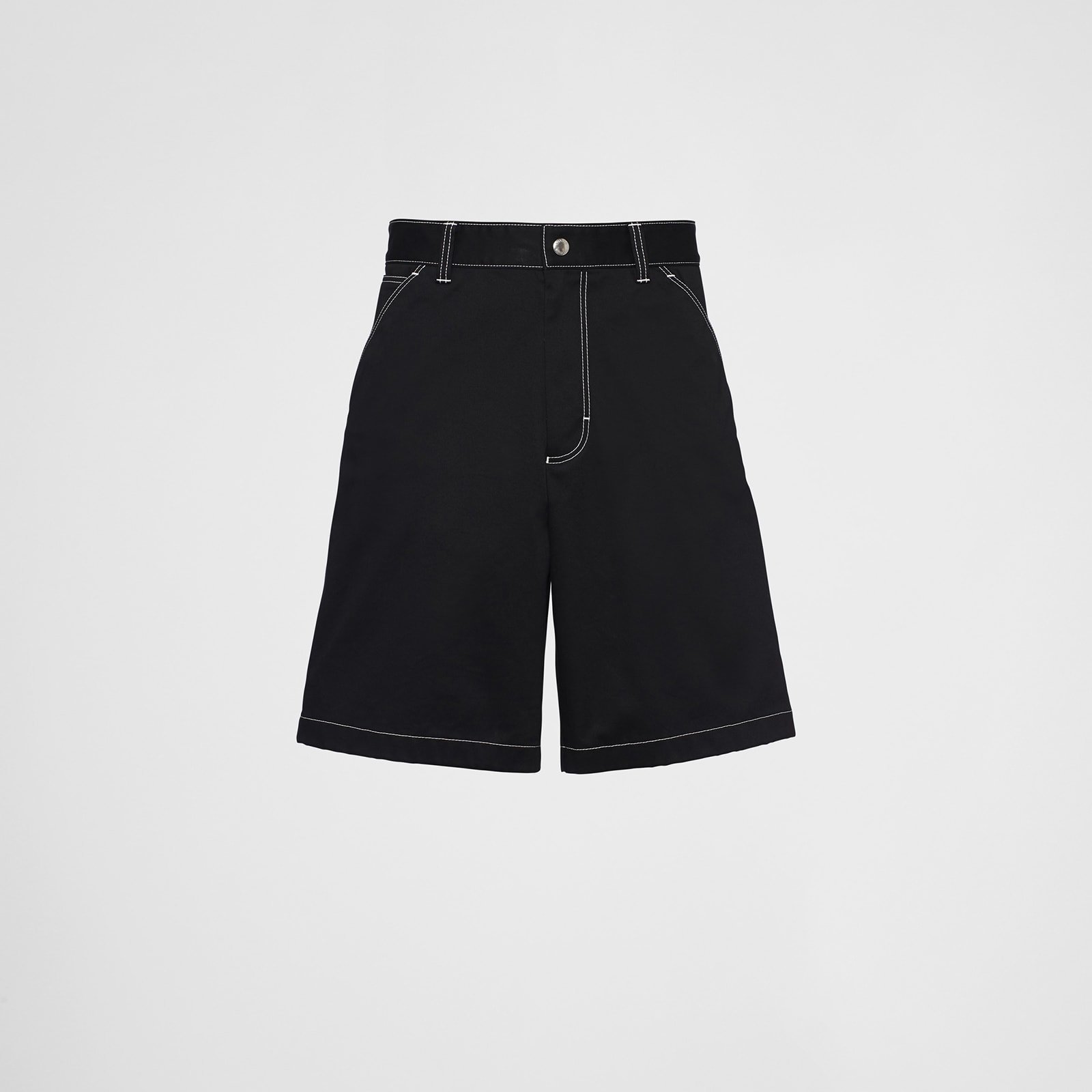 Prada Stretch Cotton Bermudas