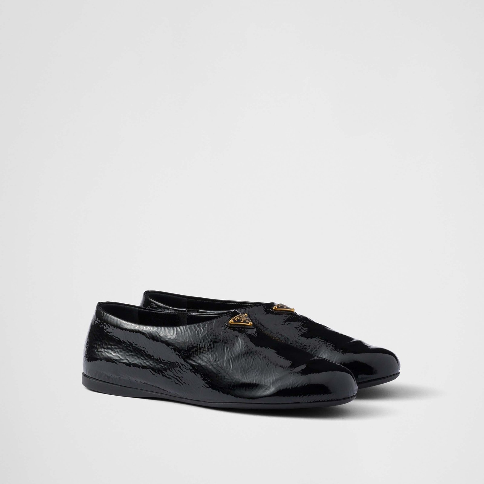 Prada Patent Leather Ballerinas