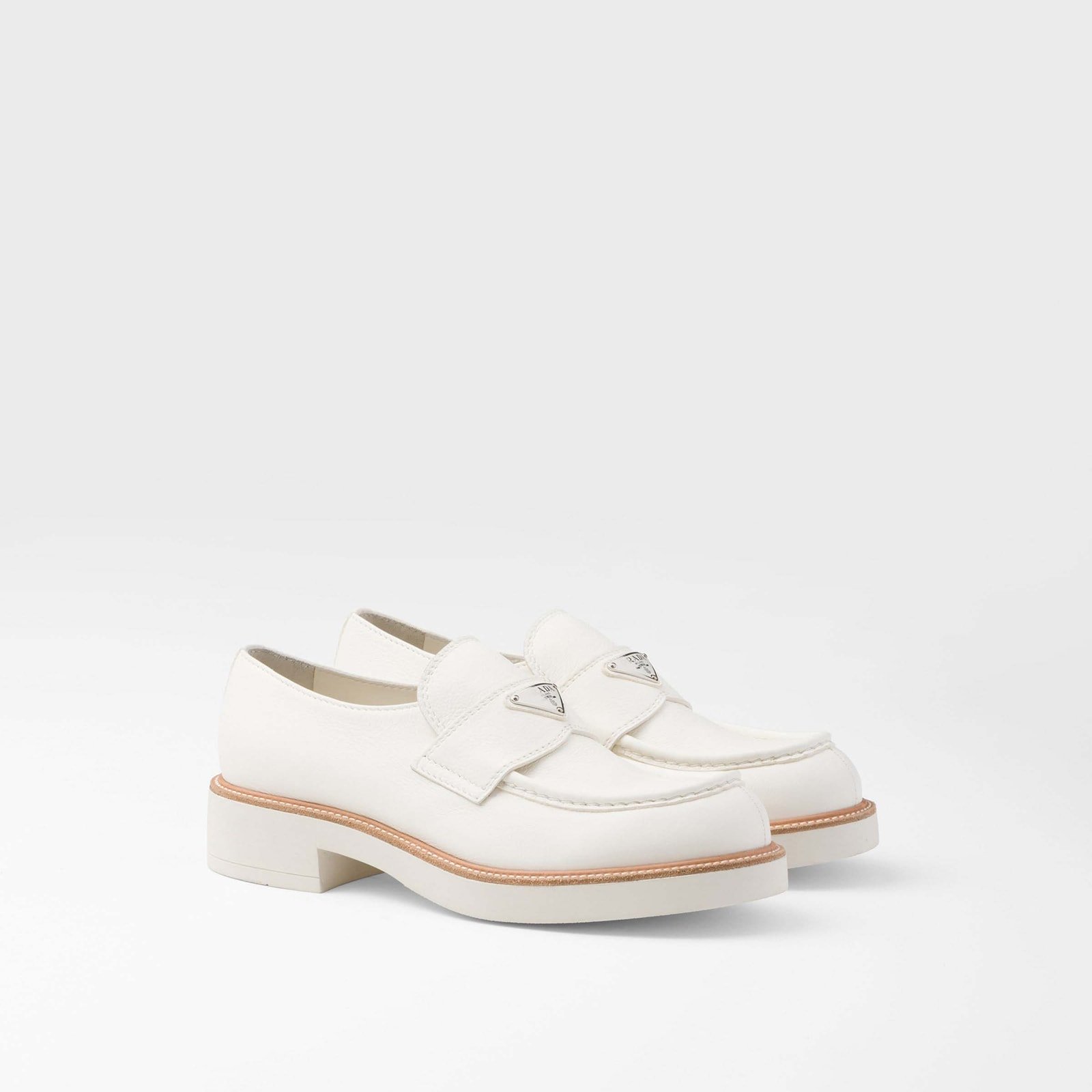 Prada Leather Loafers