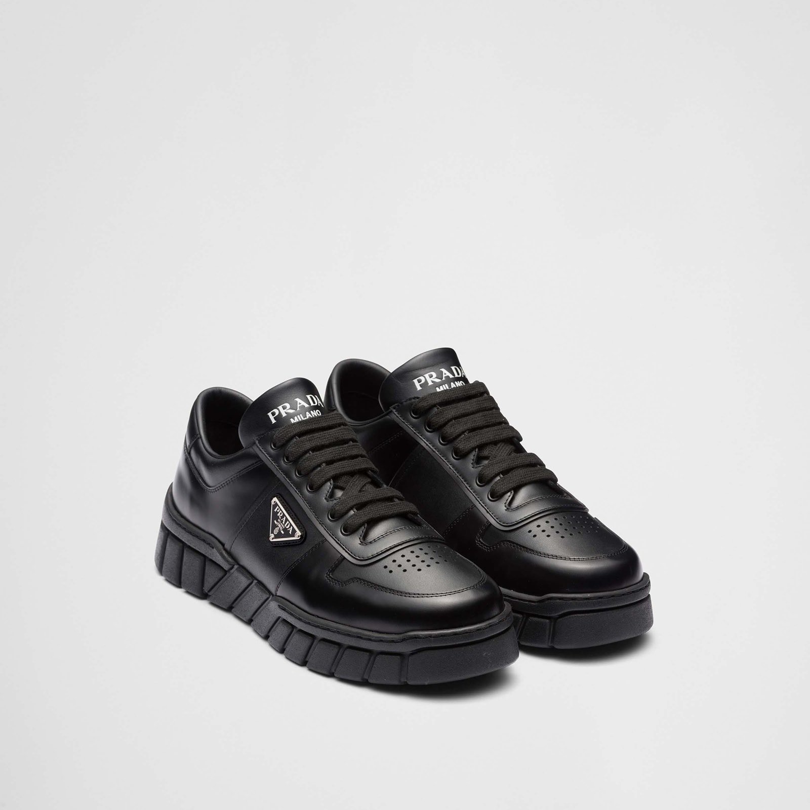 Prada Leather Sneakers