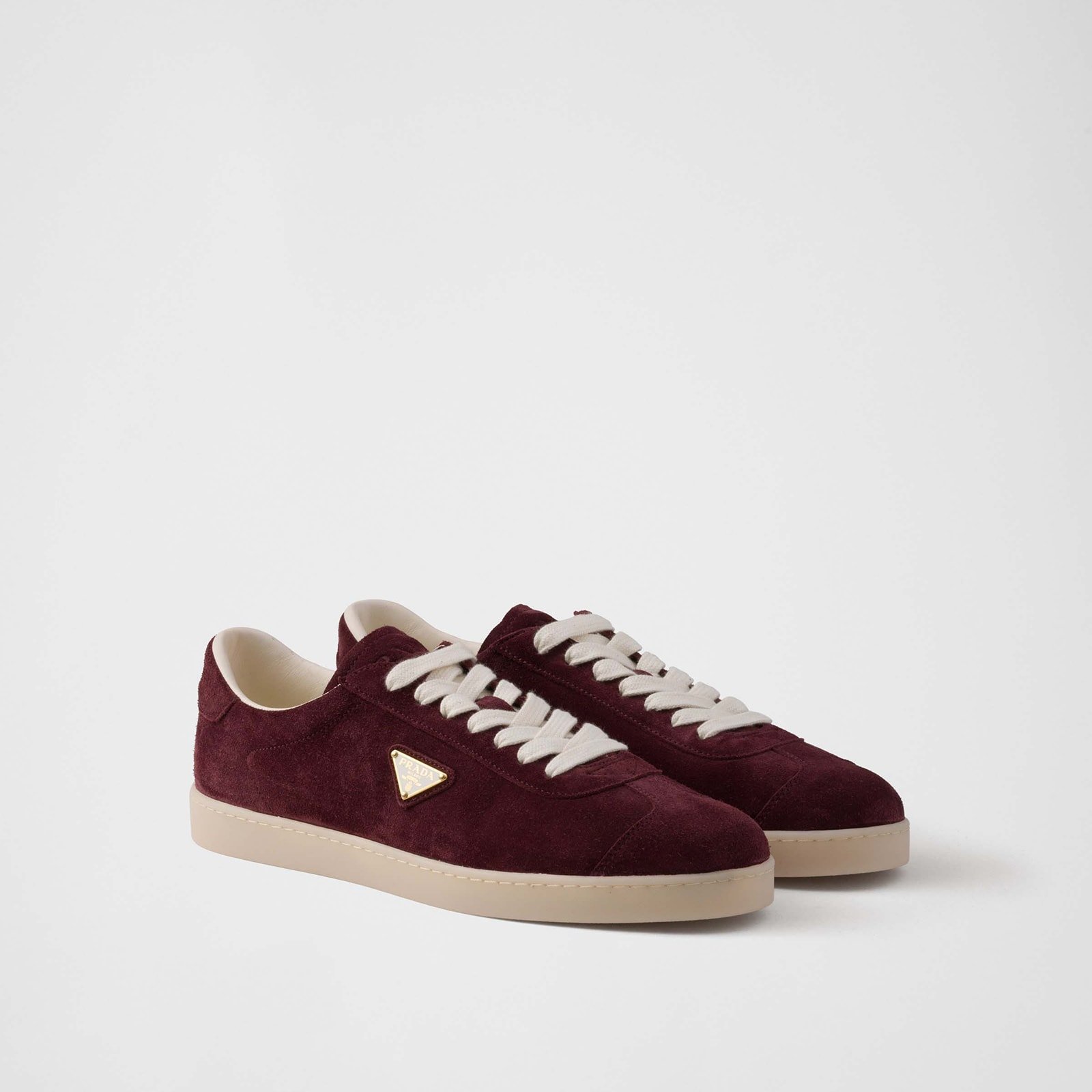 Prada Lane Suede Sneakers