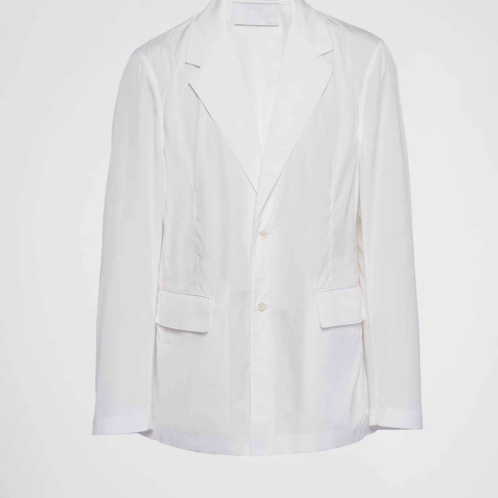 Prada Single-Breasted Cotton Jacket