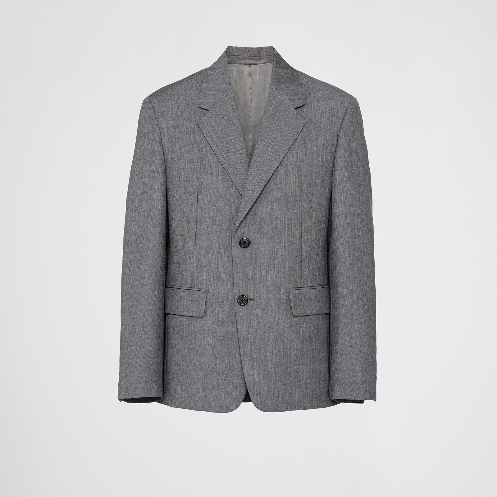 Prada Single-Breasted Mohair Wool Jacket