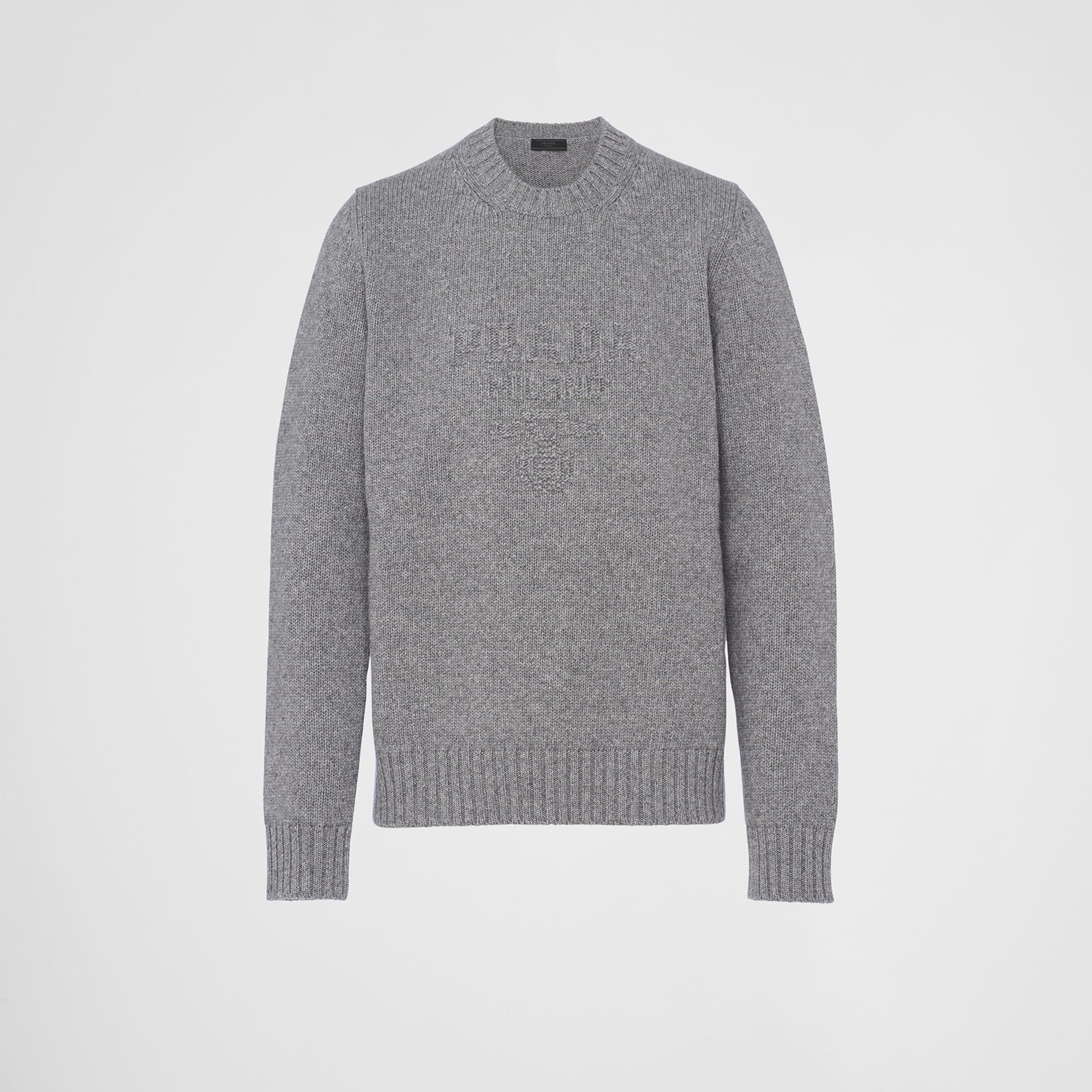 Prada Wool And Cashmere Crew-Neck Sweater