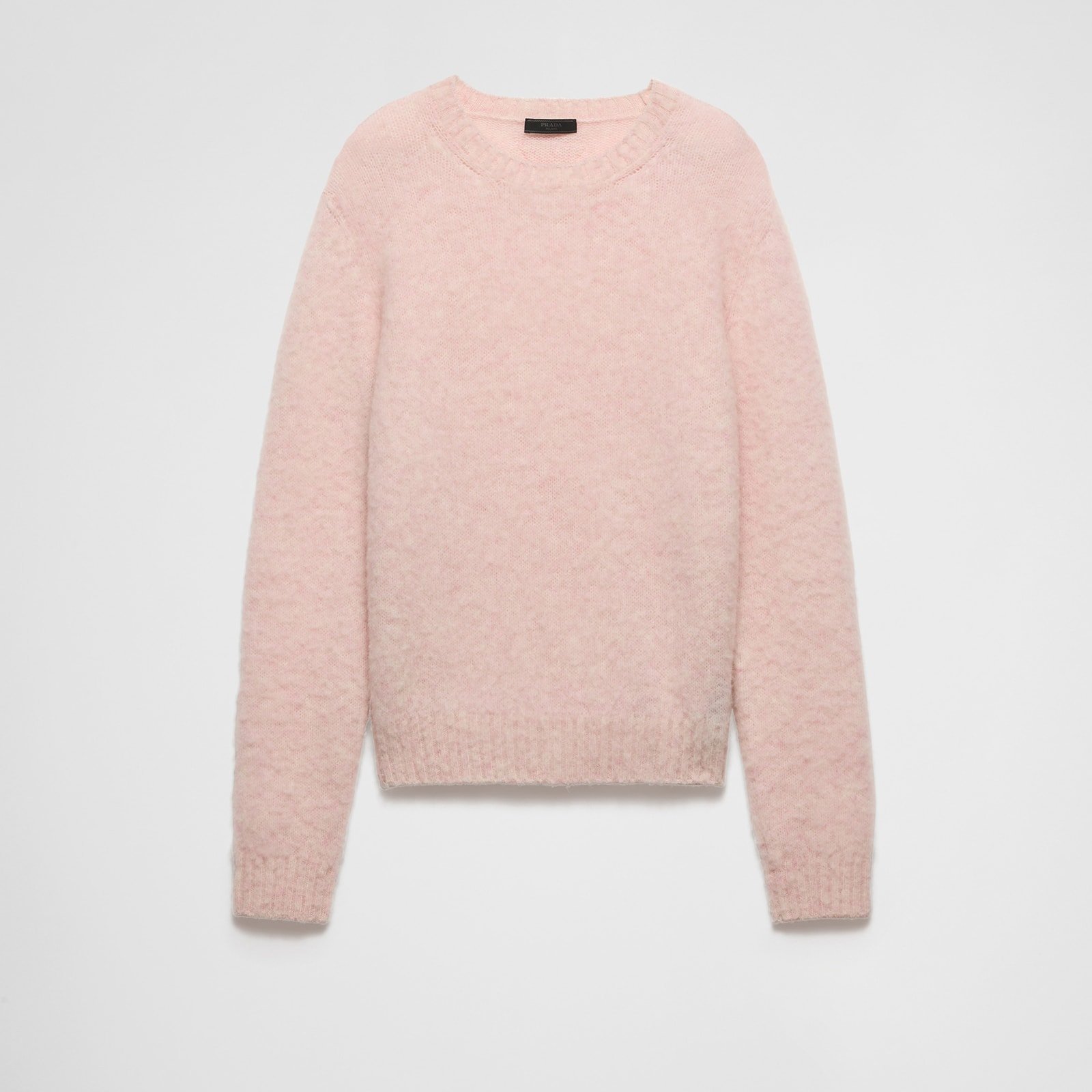 Prada Shetland Wool Crew-Neck Sweater